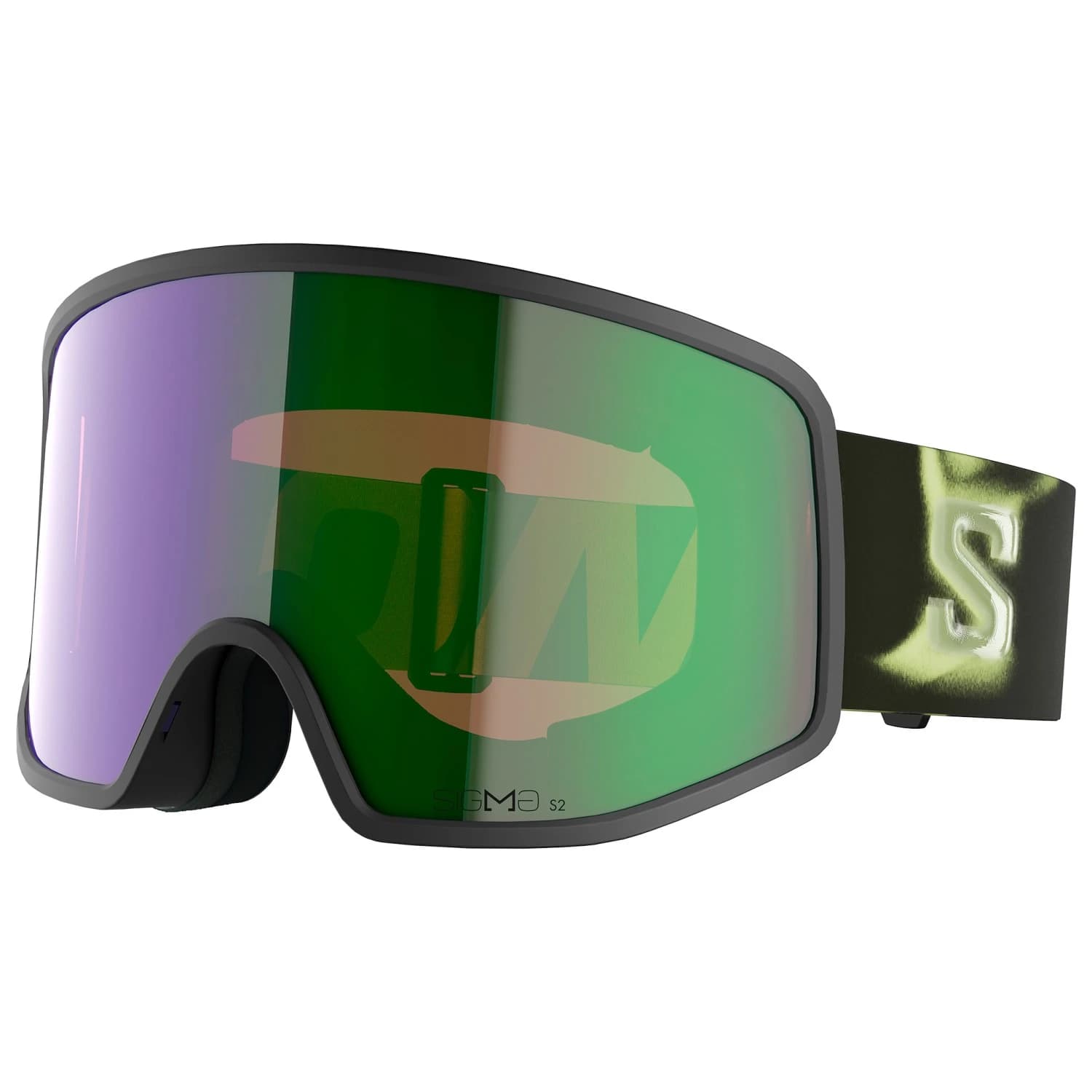 Ски маска Salomon Sentry Pro Sigma Cat. 2 VLT 23% Ski goggles - Black Yellow
