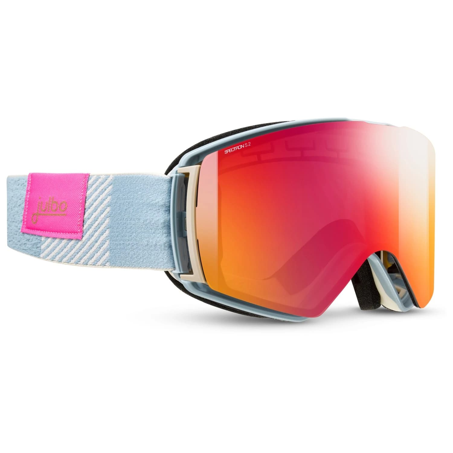 Ски маска Julbo Launcher Spectron S2 (VLT 25%) Ski goggles - Blue / Beige / Red