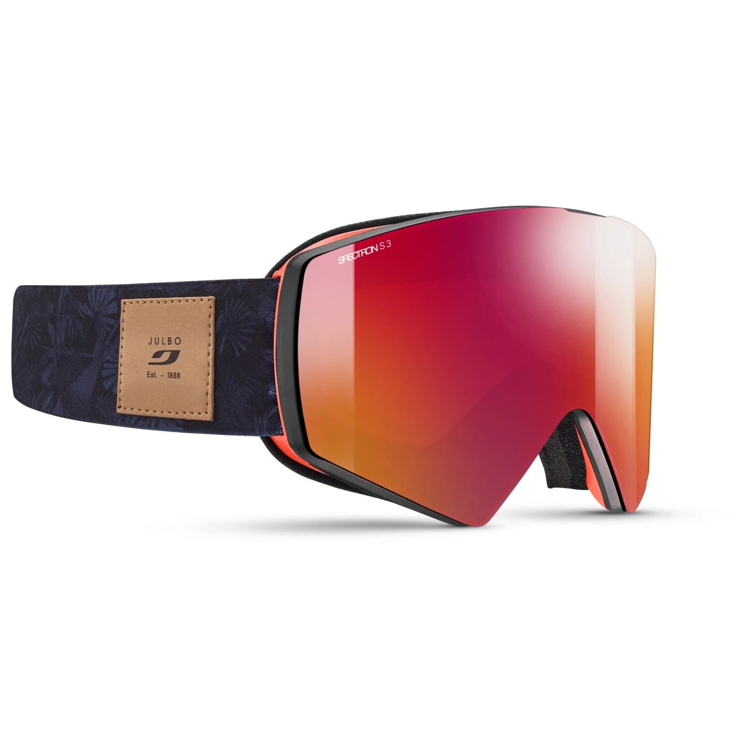Ски маска Julbo Razor Edge Spectron S3 (VLT 15%) Ski goggles - Red / Black / Red