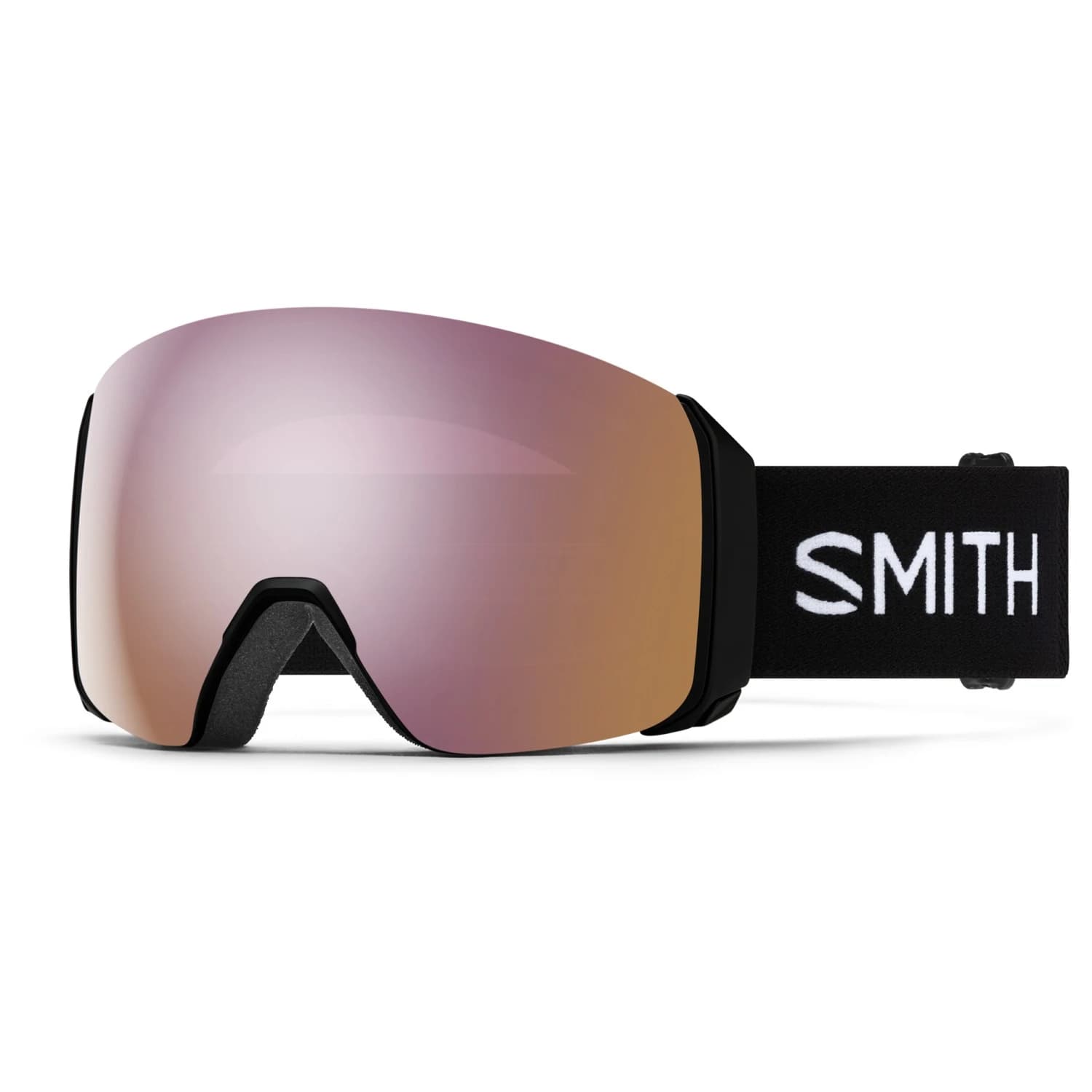Ски маска Smith 4D Mag XL ChromaPop Mirror S2 + S1 Ski goggles - Black 22 / CP Everyday Rose Gold Mirror + Storm Amber