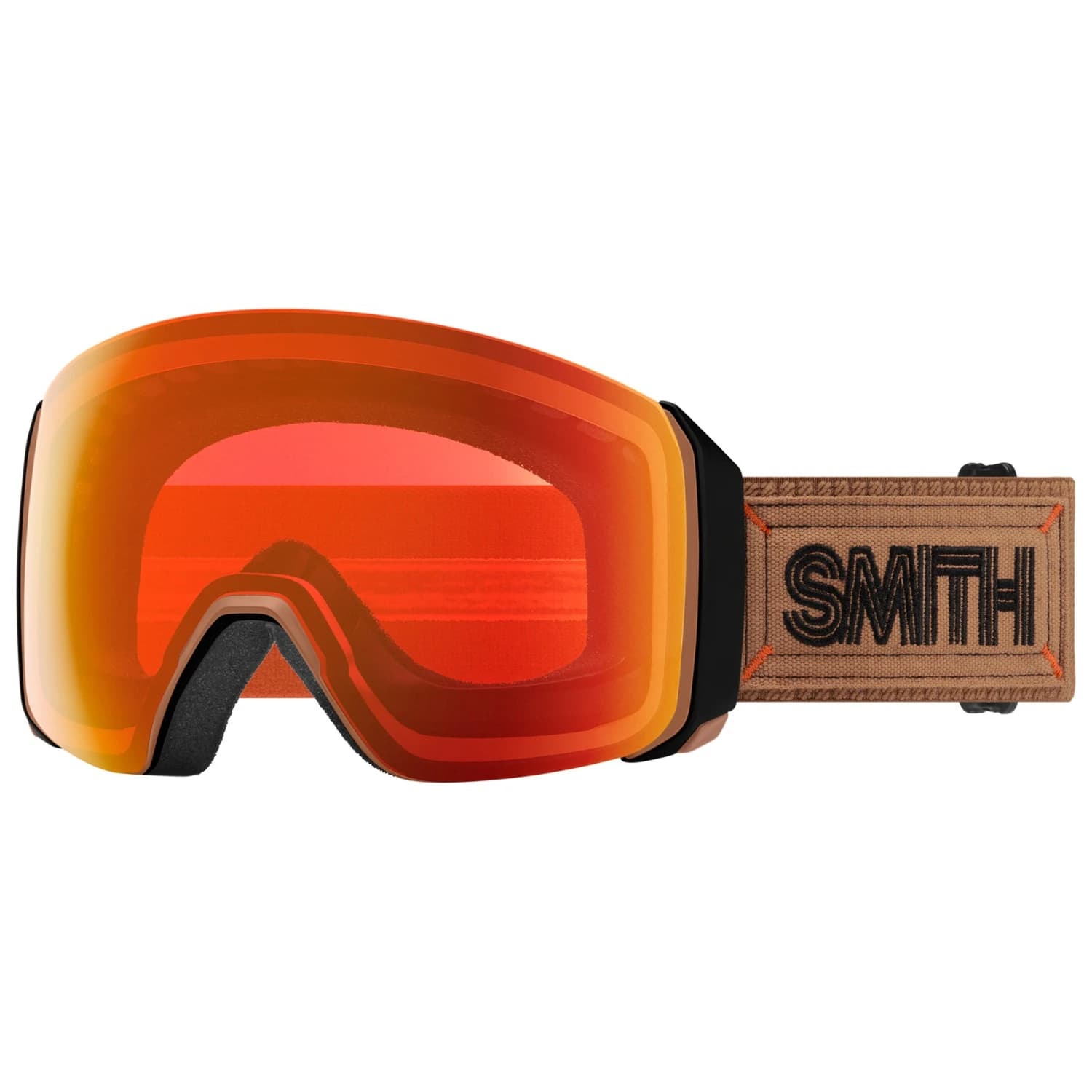 Ски маска Smith 4D Mag XL ChromaPop Mirror S2 + S1 Ski goggles - Black Warm Steel / CP Everyday Red Mirror + Storm Amber