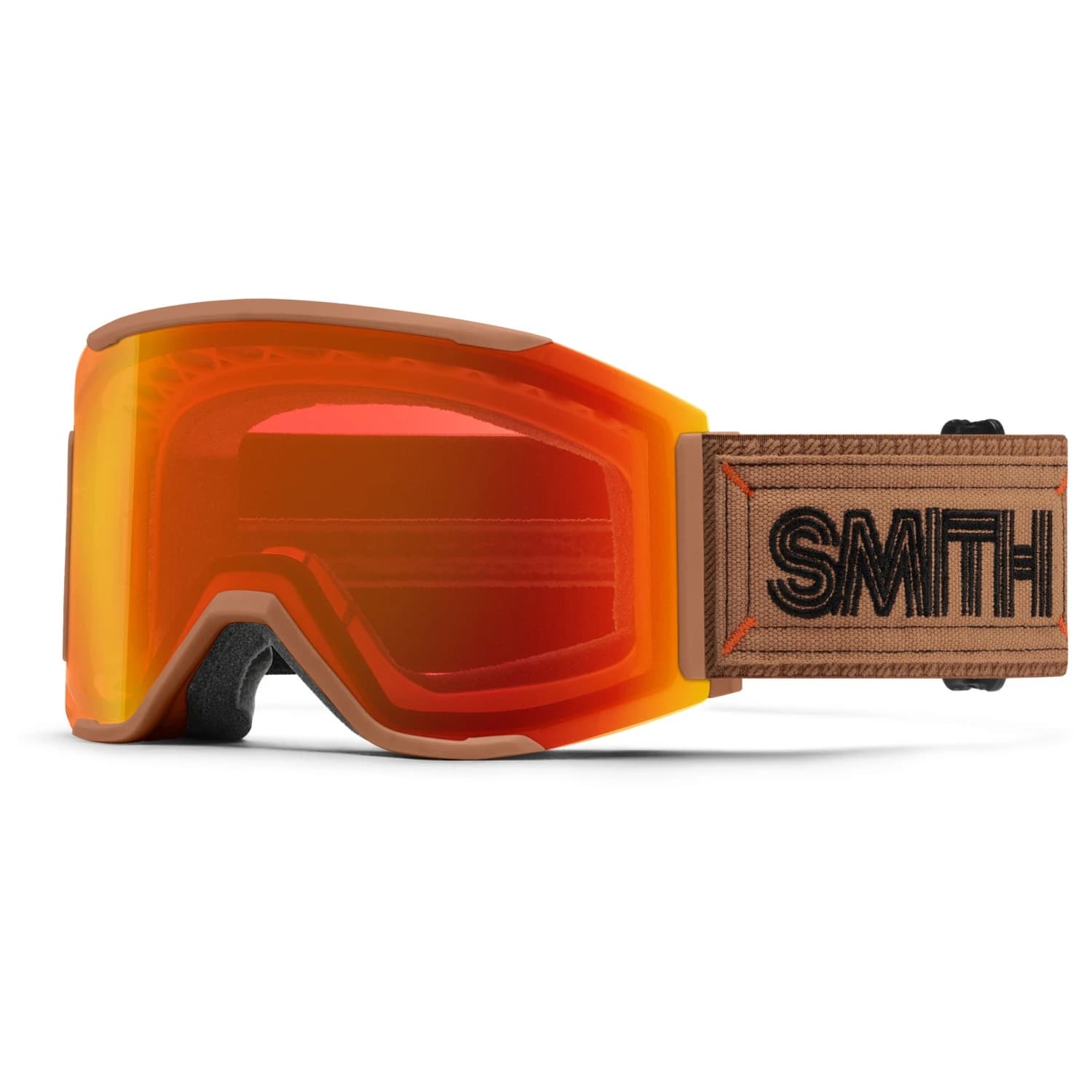 Ски маска Smith Squad Mag ChromaPop Mirror S2 + S1 Ski goggles - Camel Warm Steel / CP ED Red Mirror + Storm Blue