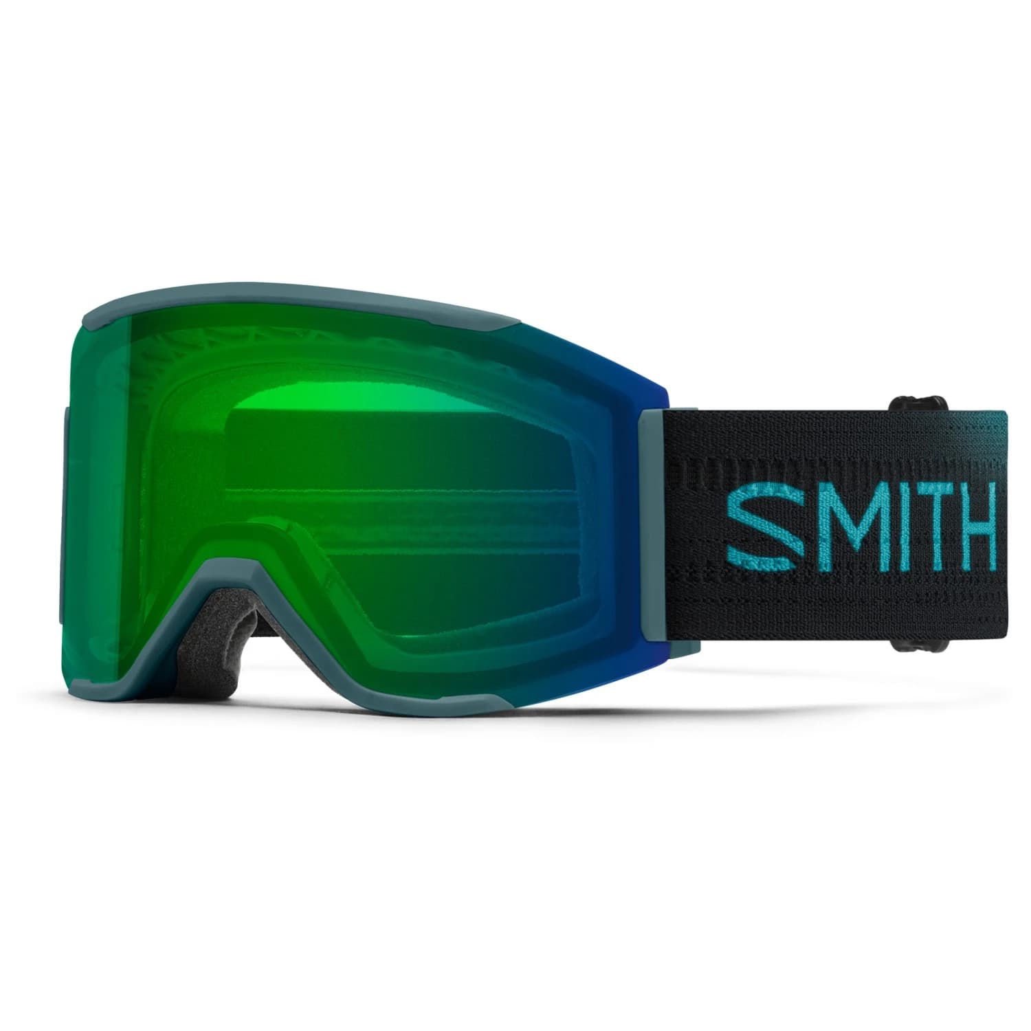 Ски маска Smith Squad Mag ChromaPop Mirror S2 + S1 Ski goggles - Cenote / CP Everyday Green Mirror + Storm Blue Sensor