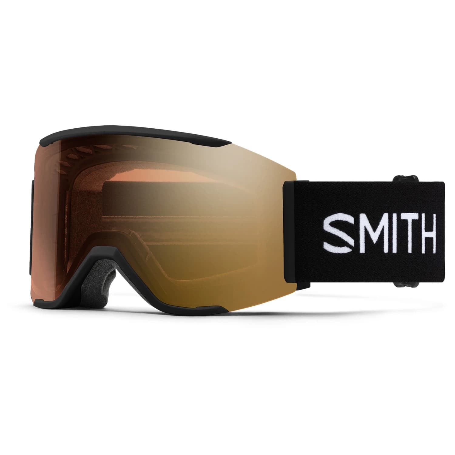 Ски маска Smith Squad Mag ChromaPop Photochromic Mirror S1-3 + S1 Ski goggles - Black / Gold Mirror + Storm Blue Sensor
