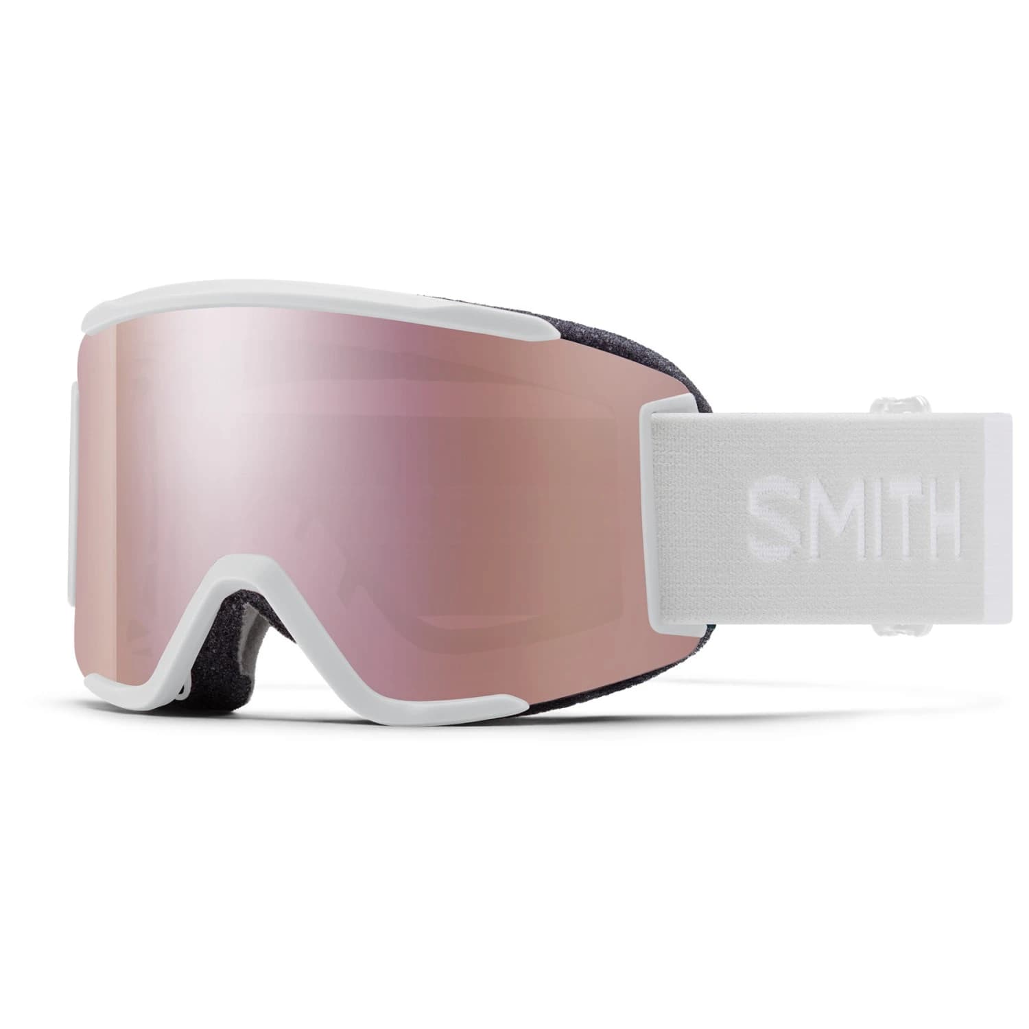 Ски маска Smith Squad S ChromaPop Mirror S2 + S0 Ski goggles - White Vapor / Everyday Rose Gold + Clear
