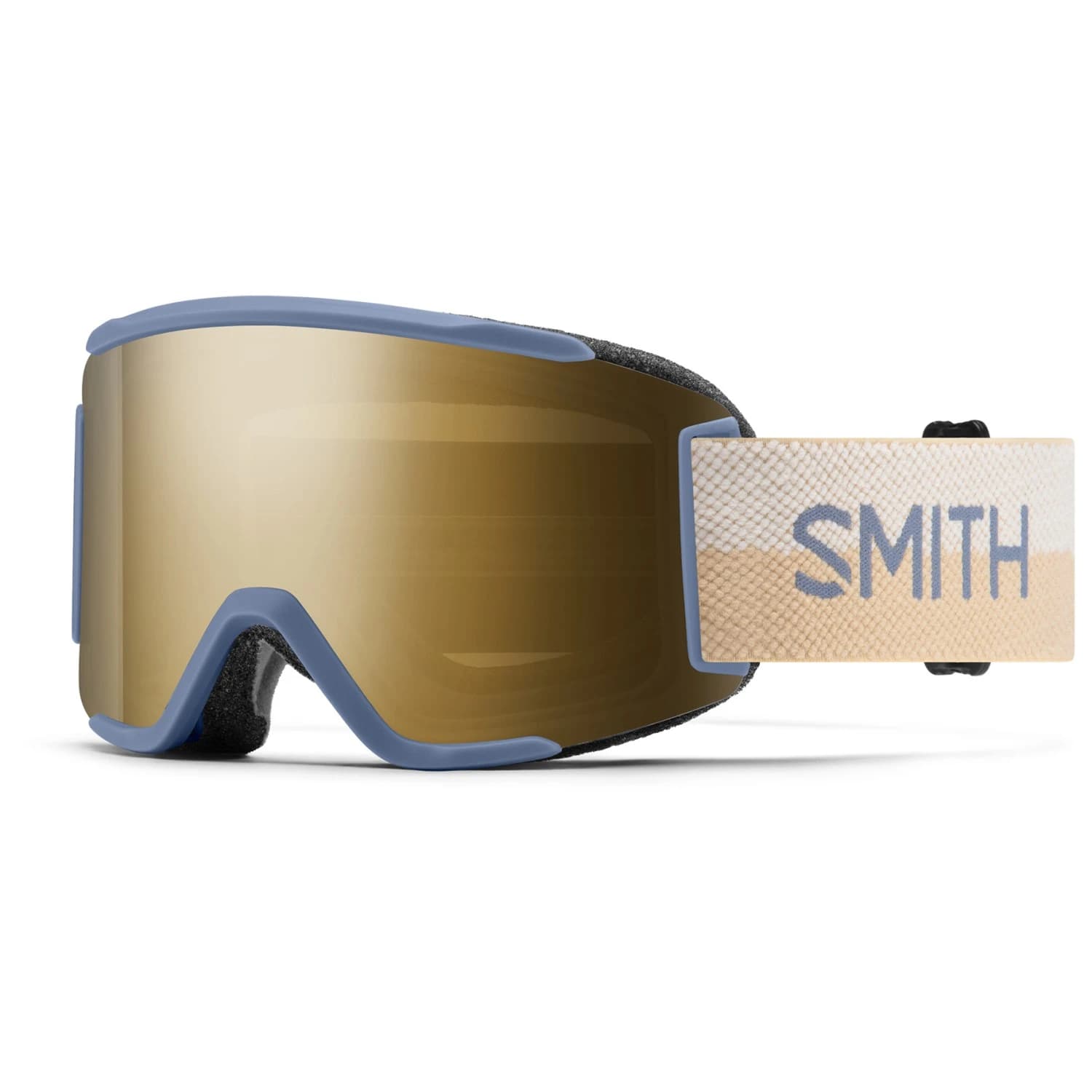 Ски маска Smith Squad S ChromaPop Mirror S3 + S0 Ski goggles - Steel Blue Split / CP Sun Black Gold Mirror + Clear