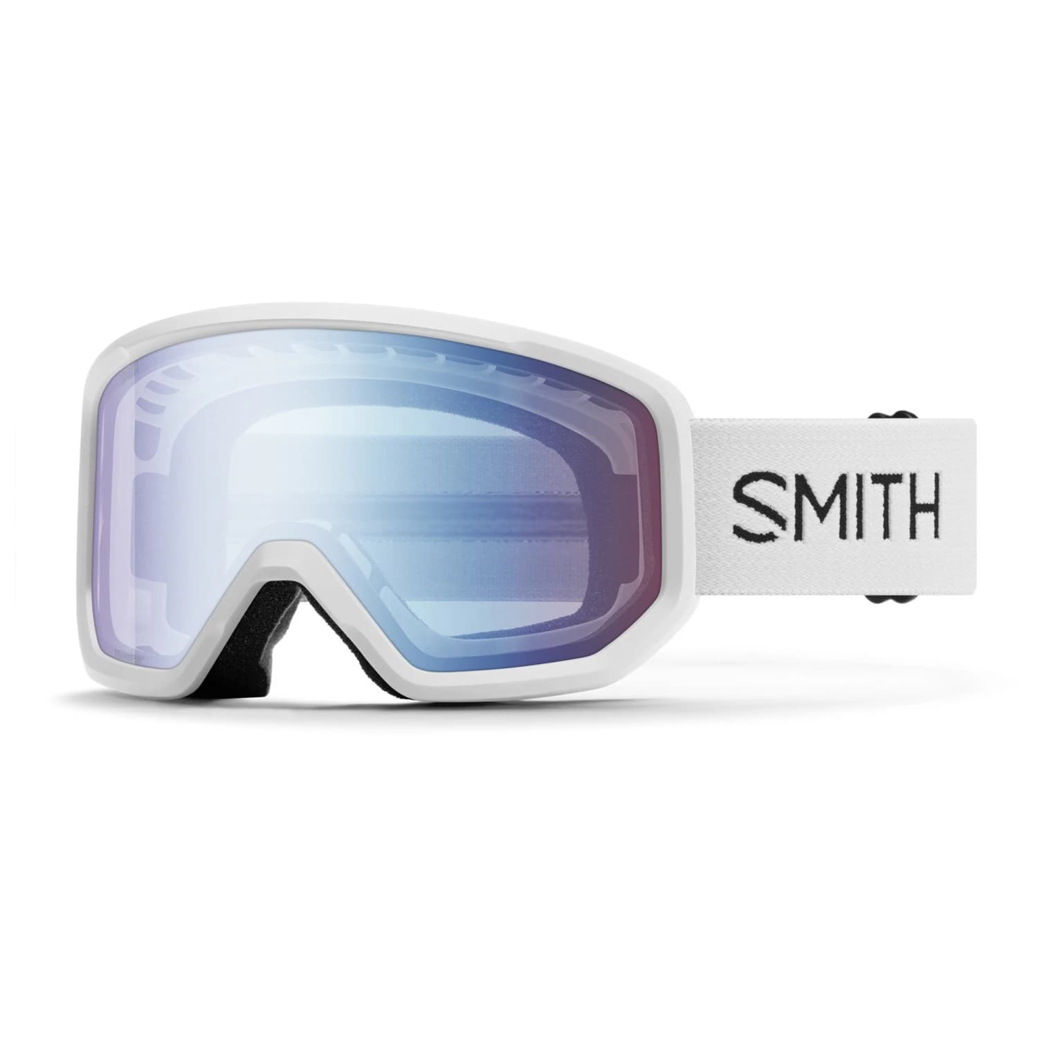 Ски маска Smith Transfer Mirror S1 Ski goggles - White / Blue Sensor Mirror