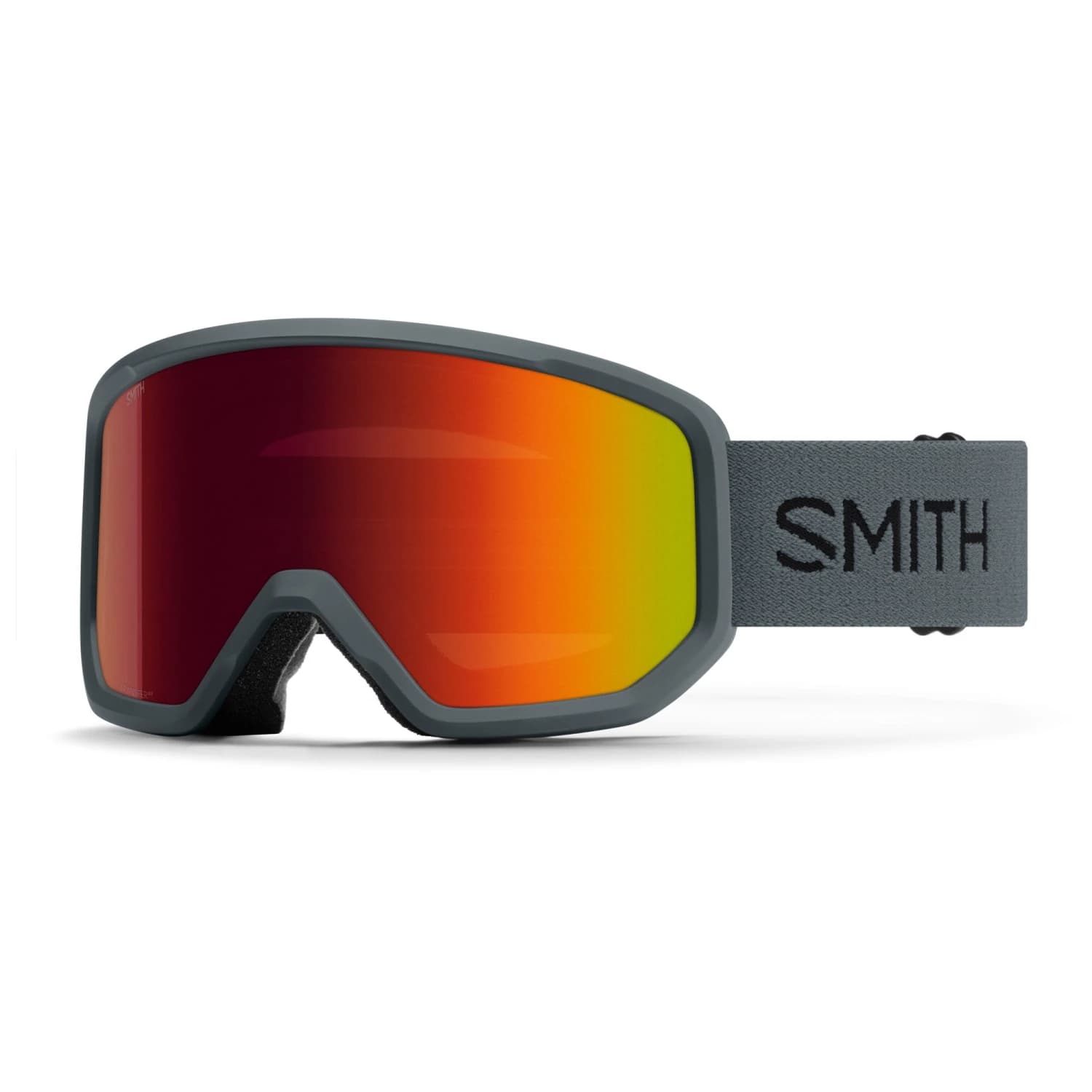 Ски маска Smith Transfer Mirror S3 Ski goggles - Slate / Red Sol-X Mirror