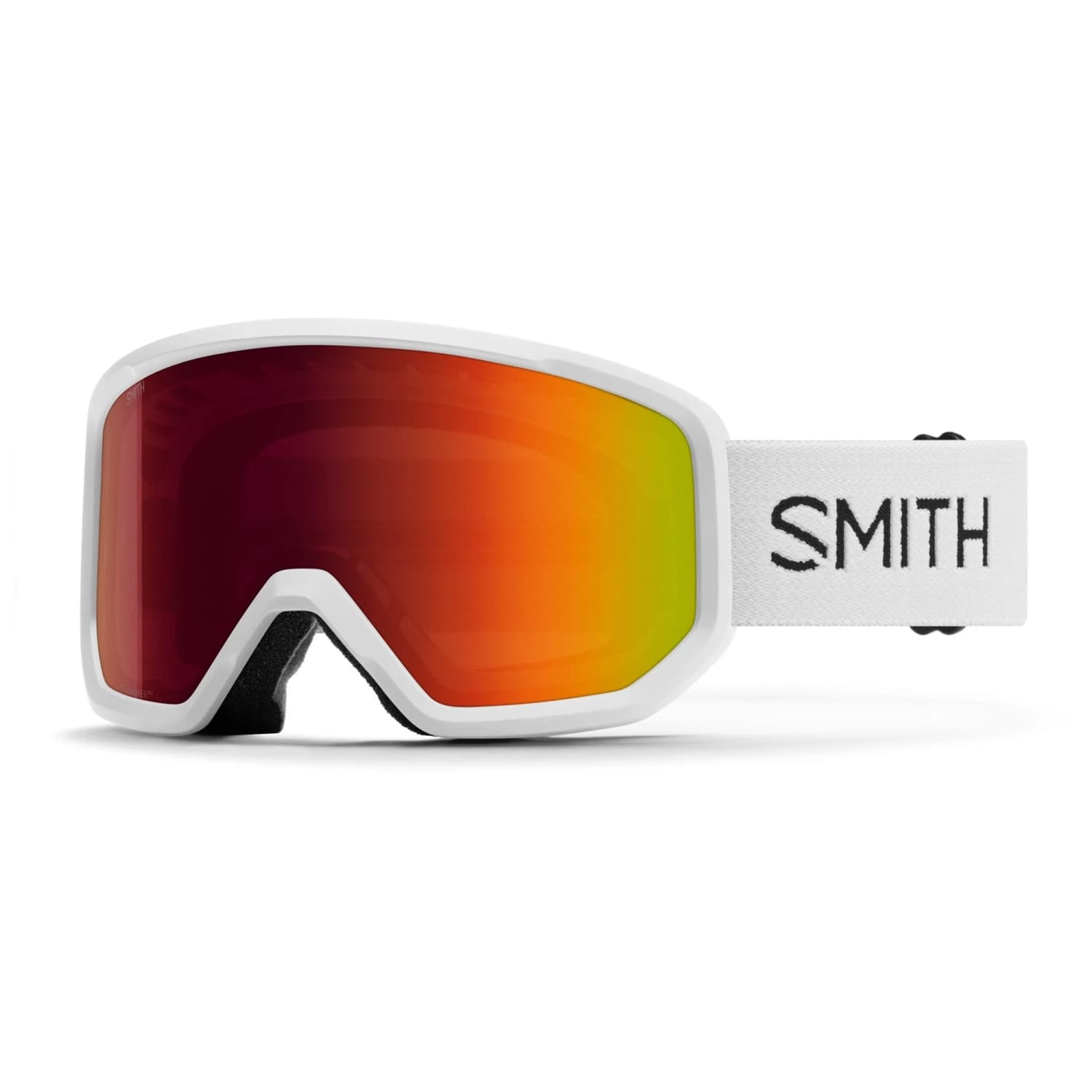 Ски маска Smith Transfer Mirror S3 Ski goggles - White / Red Sol-X Mirror