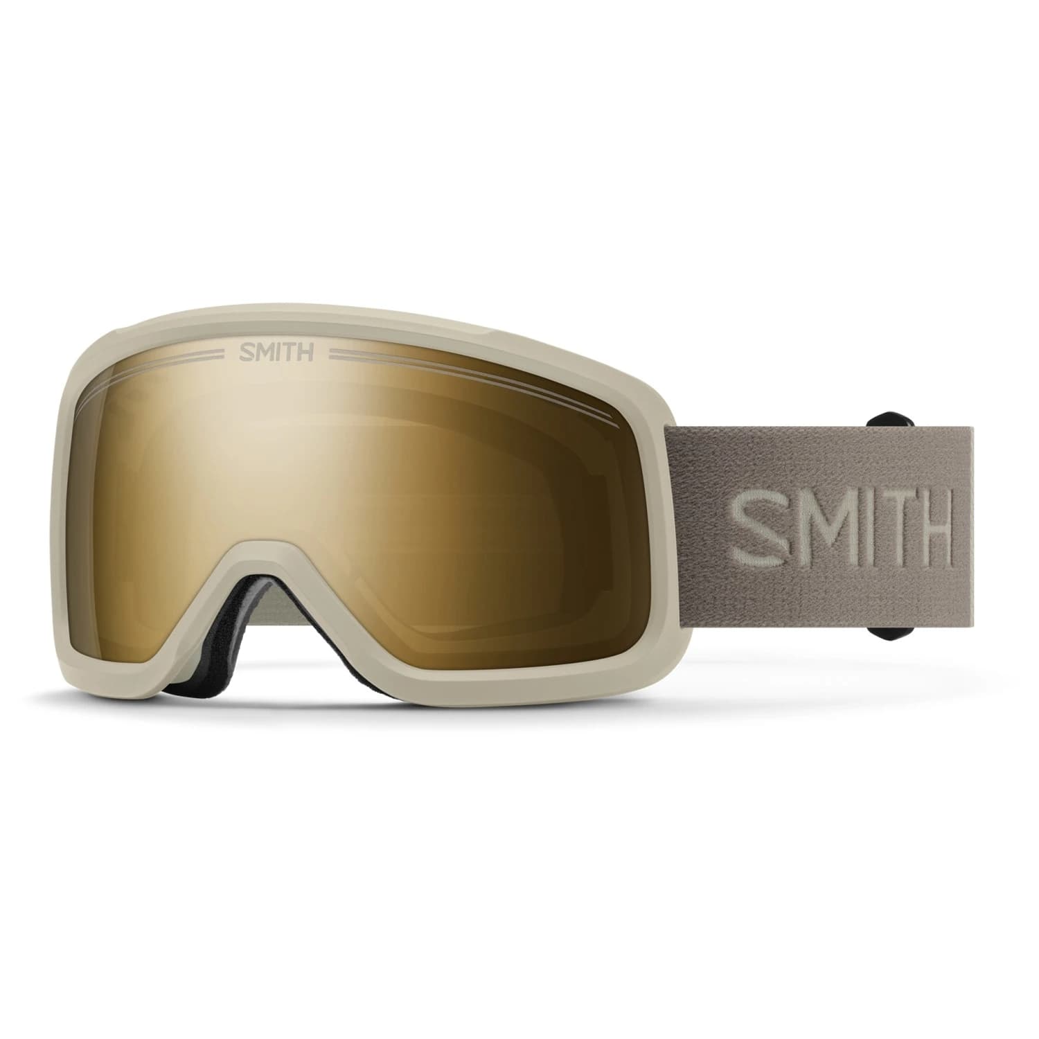 Ски маска Smith Shakedown Mirror S3 + Yellow Ski goggles - Chalk / CP Sun Black Gold Mirror