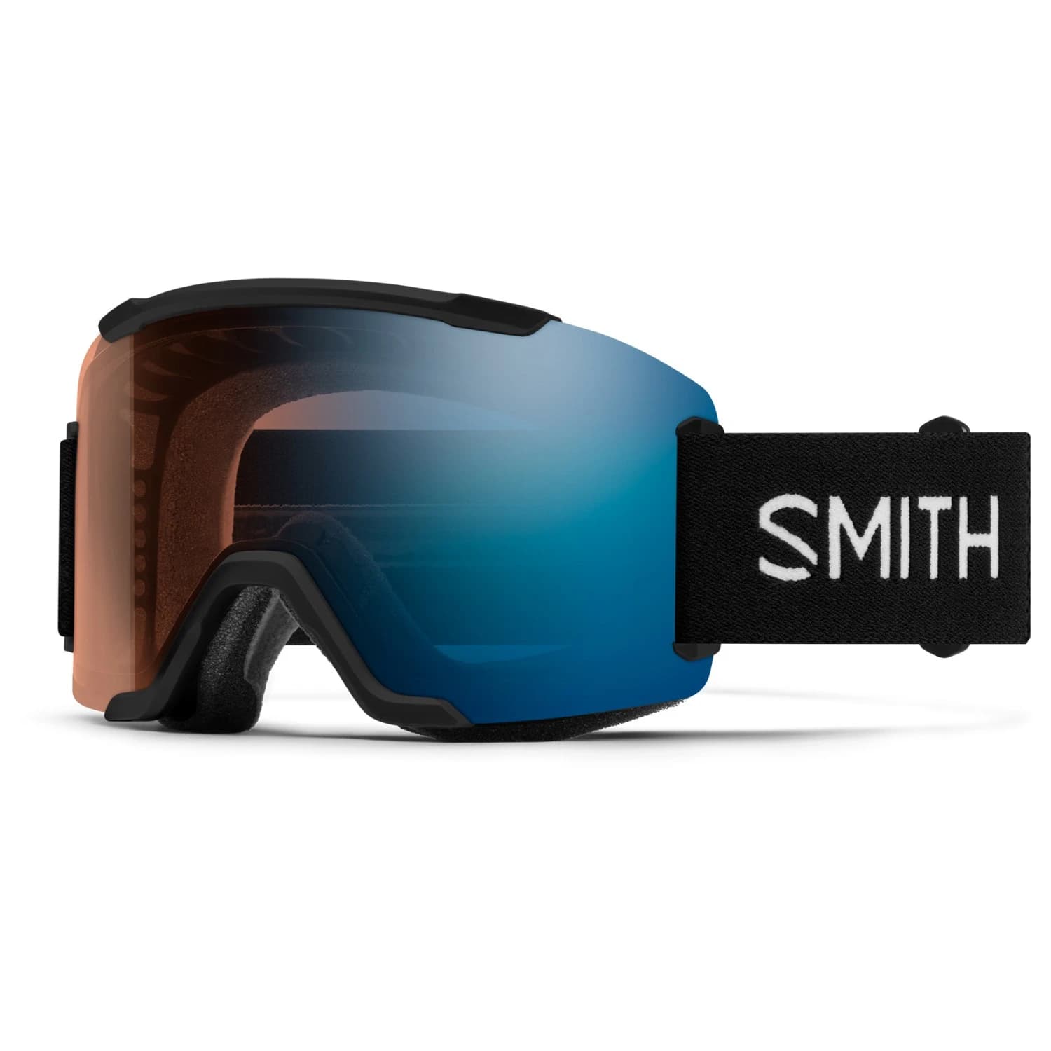 Ски маска Smith Squad2 1CP Photochromic Mirror S1-3 Ski goggles - Black / Blue Mirror