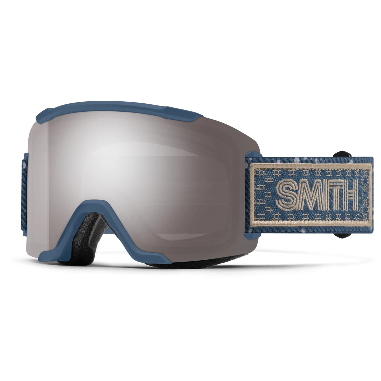 Ски маска Smith Squad2 2CP Mirror S3 + Storm Blue Sensor Mirror S1 Ski goggles - Future Grey Warm Steel / CP Sun Platinum Mirror