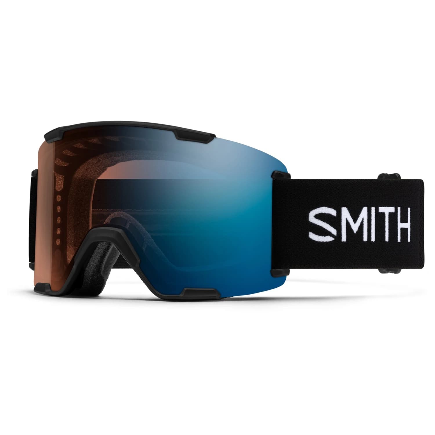 Ски маска Smith Stash XL 1CP Photochromic Mirror S1-3 Ski goggles - Black / Blue Mirror