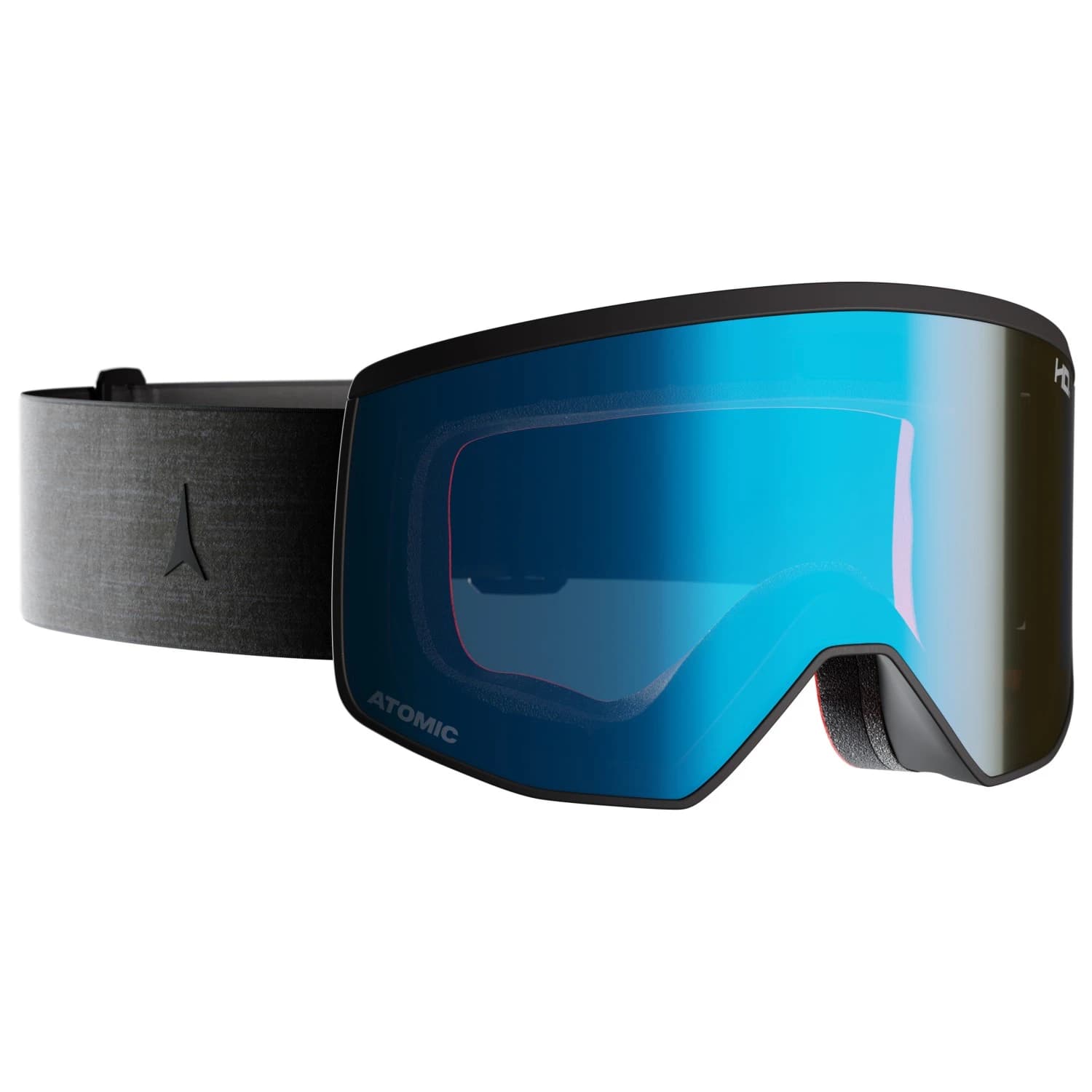 Ски маска Atomic Four Pro HD S1 Ski goggles - All Black / Yellow Blue HD