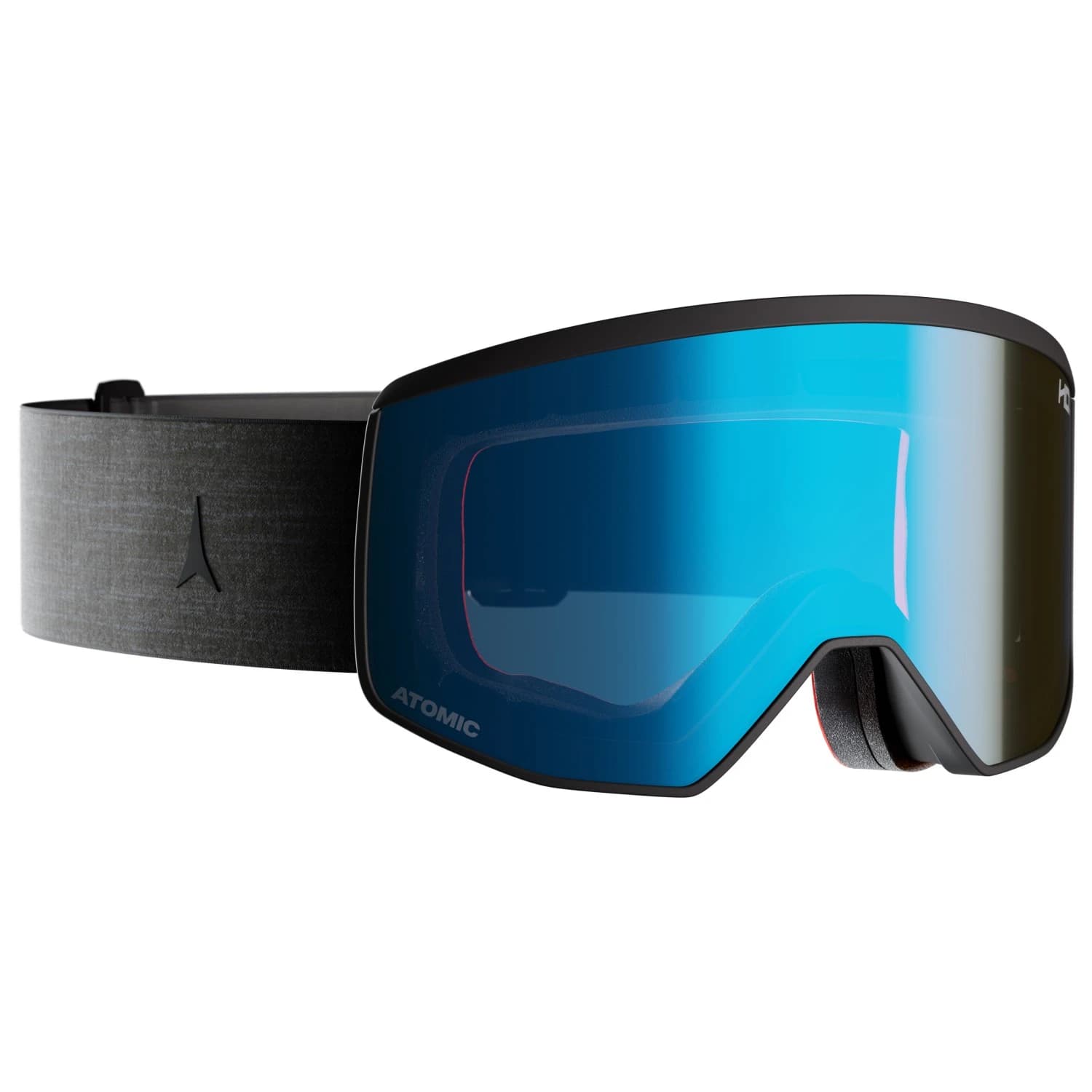Ски маска Atomic Four Pro M HD S1 Ski goggles - All Black / Yellow Blue HD