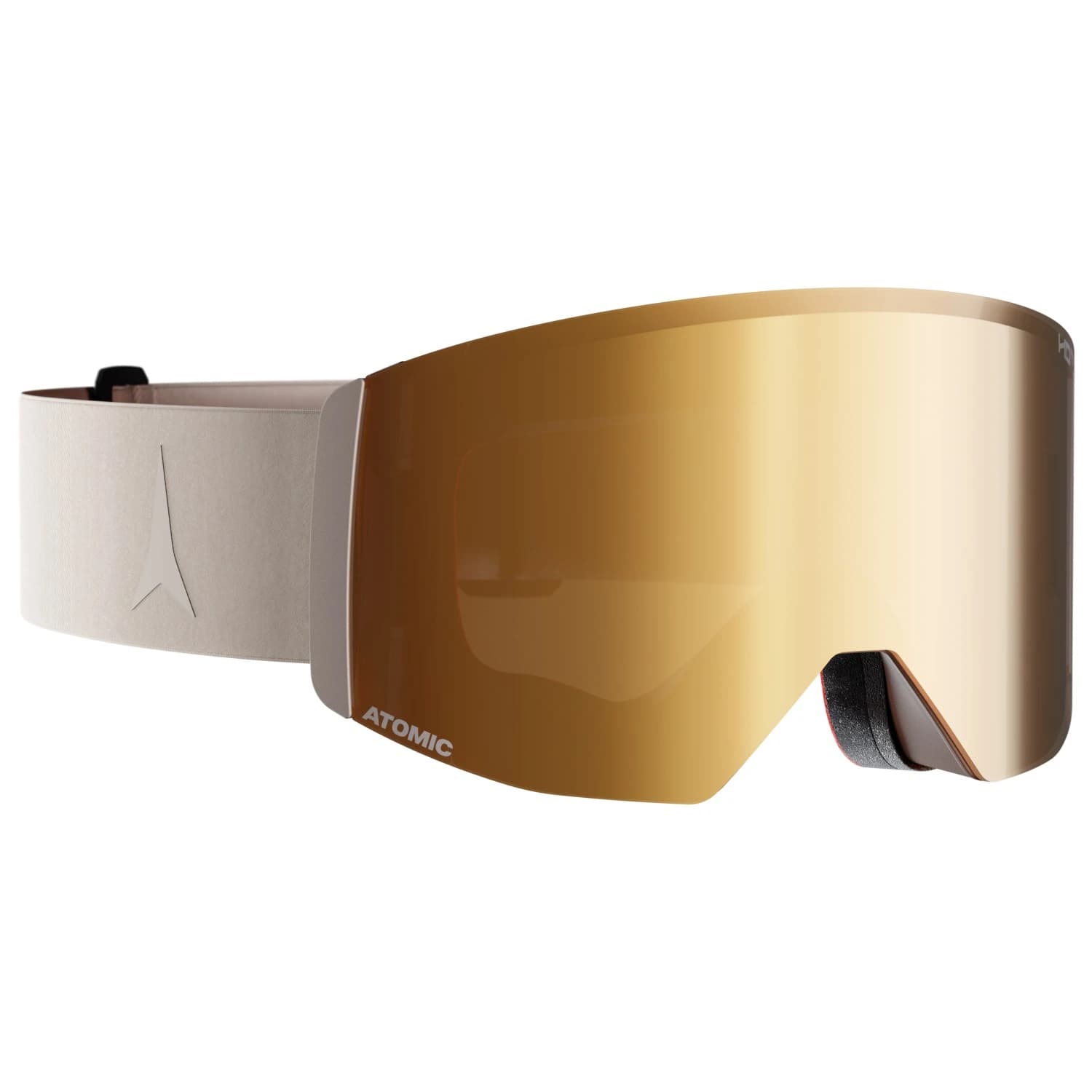 Ски маска Atomic Four Q M HD Photochromic S1-3 Ski goggles - Sand / Amber Gold HD Photo