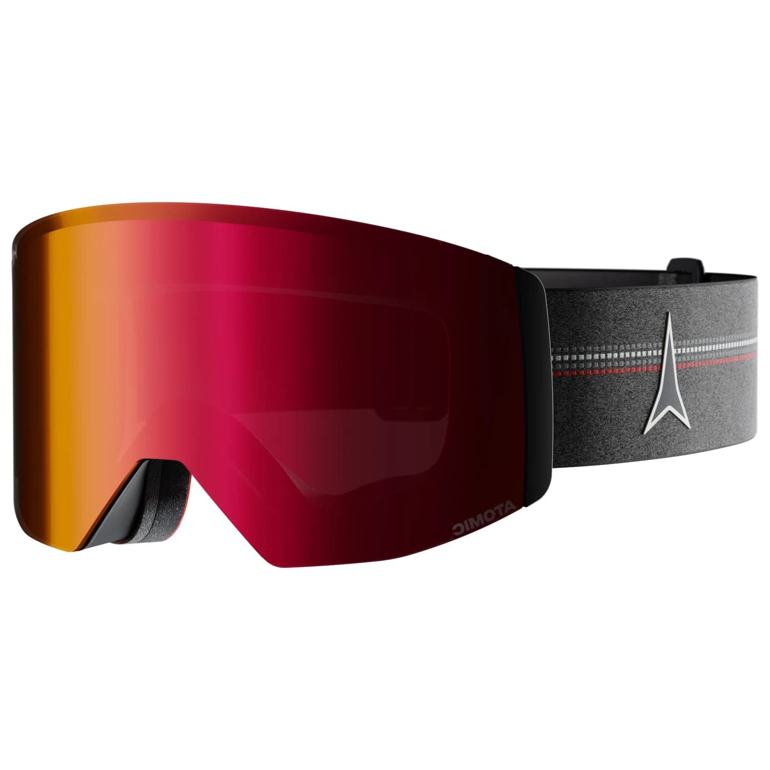 Ски маска Atomic Four Q M HD S2 + Yellow Blue HD Lens Ski goggles - Stone Heather / Pink Copper HD