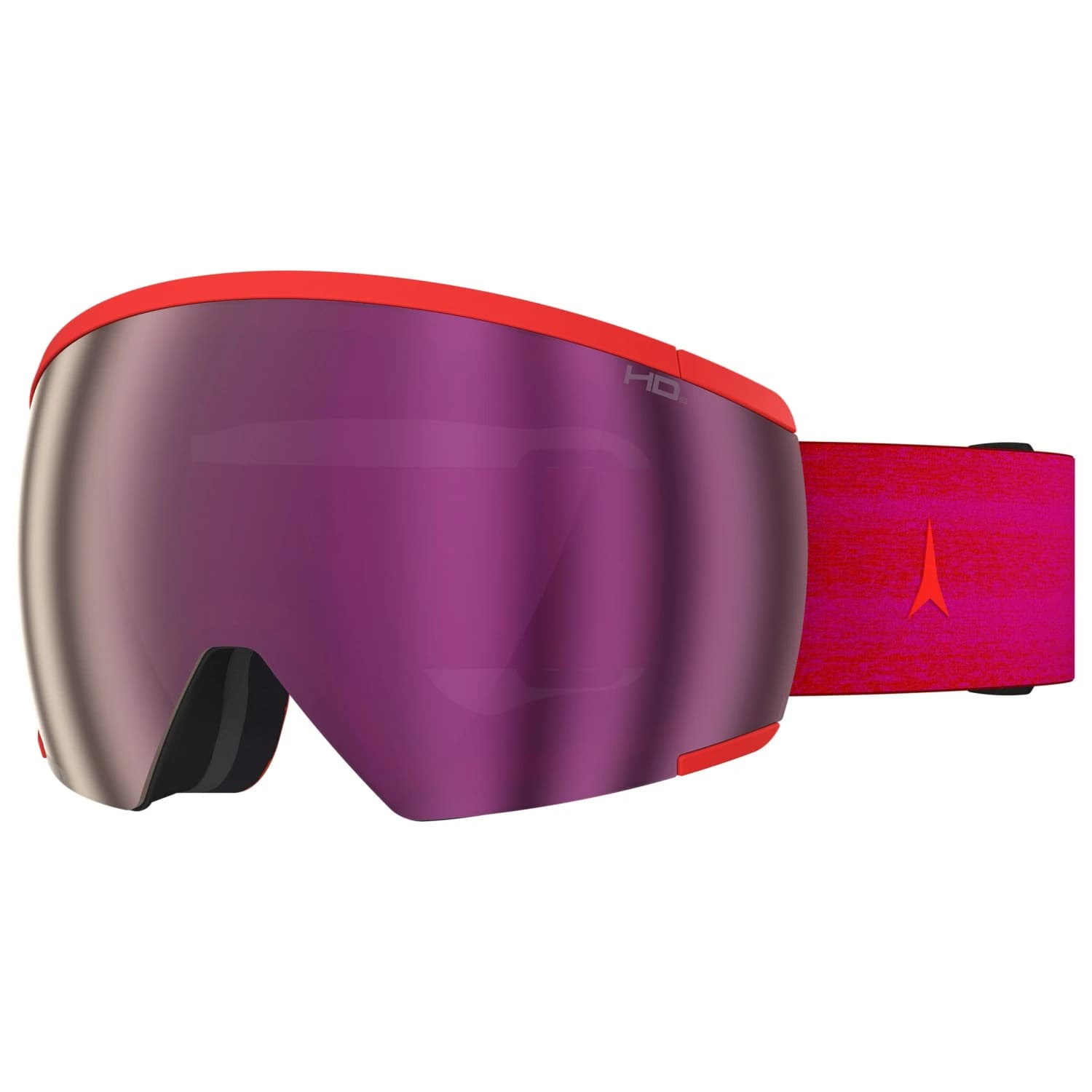 Ски маска Atomic Redster L HD S2 Ski goggles - Red Tension / Pink Copper HD