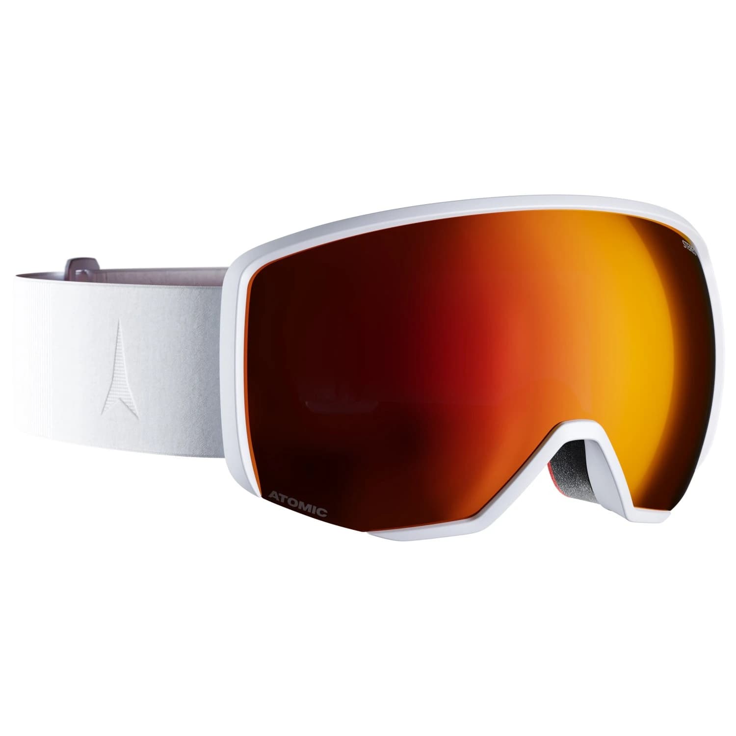 Ски маска Atomic Revent L Stereo S2 Ski goggles - White / Red Stereo
