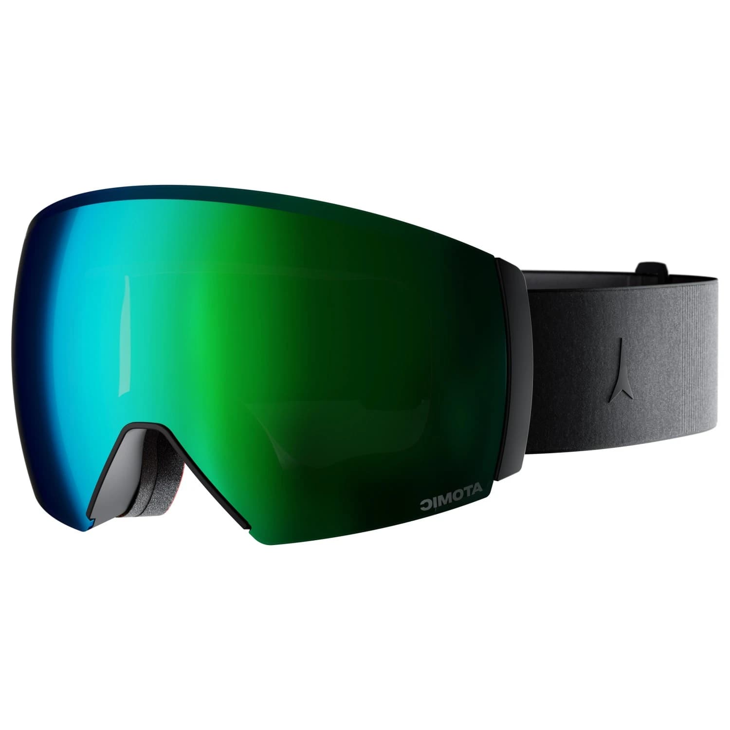 Ски маска Atomic Revent Q M HD S2 + Yellow Blue Lens Ski goggles - Black / Green HD