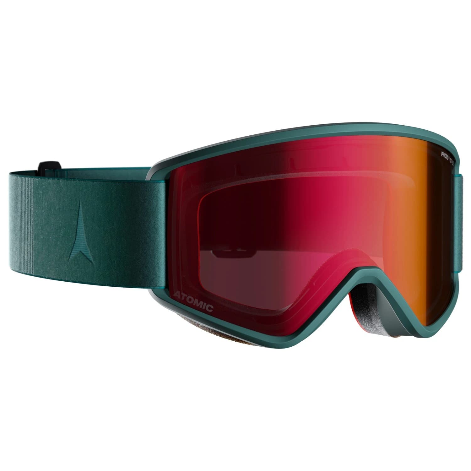Ски маска Atomic Savor L Photochromic S1-3 Ski goggles - Dark Slate / Red Photo