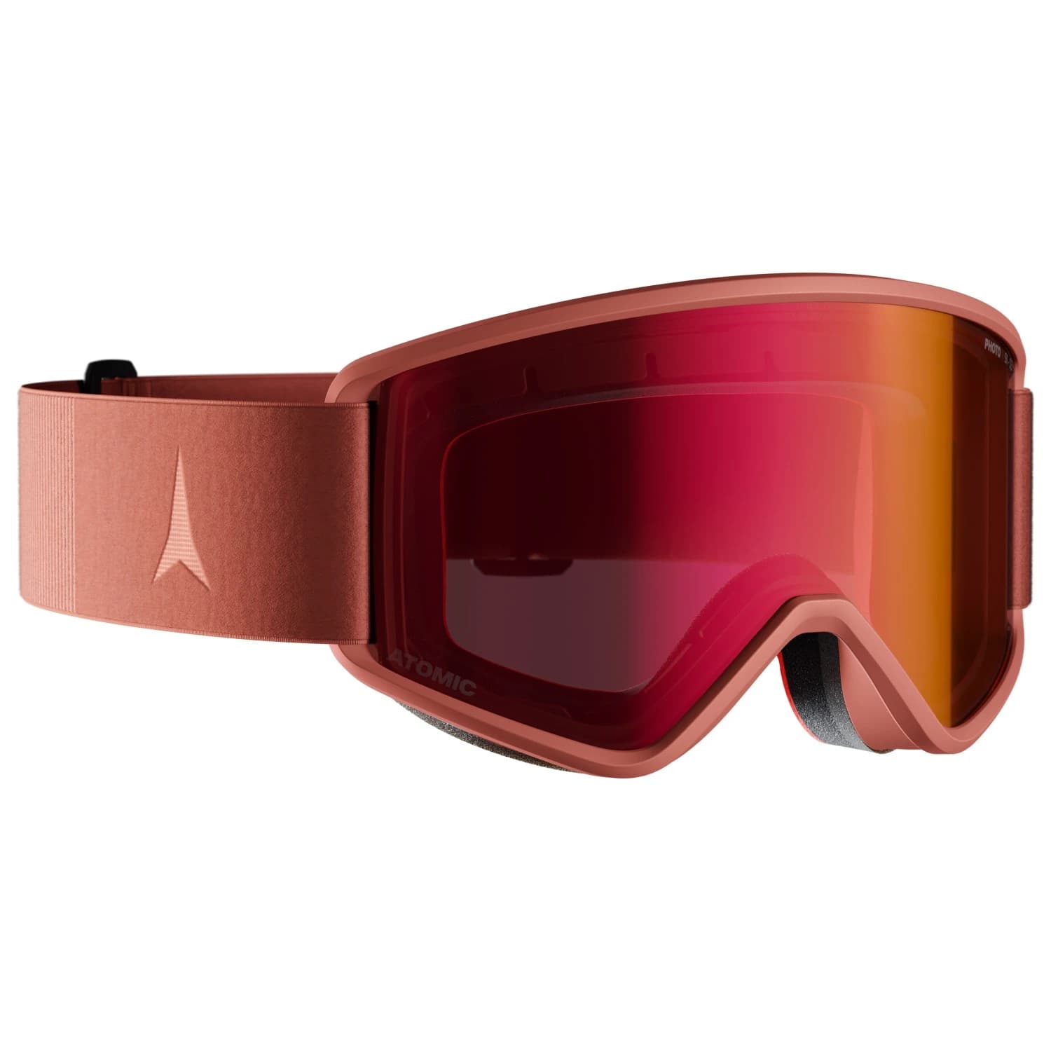 Ски маска Atomic Savor L Photochromic S1-3 Ski goggles - Redwood / Red Photo