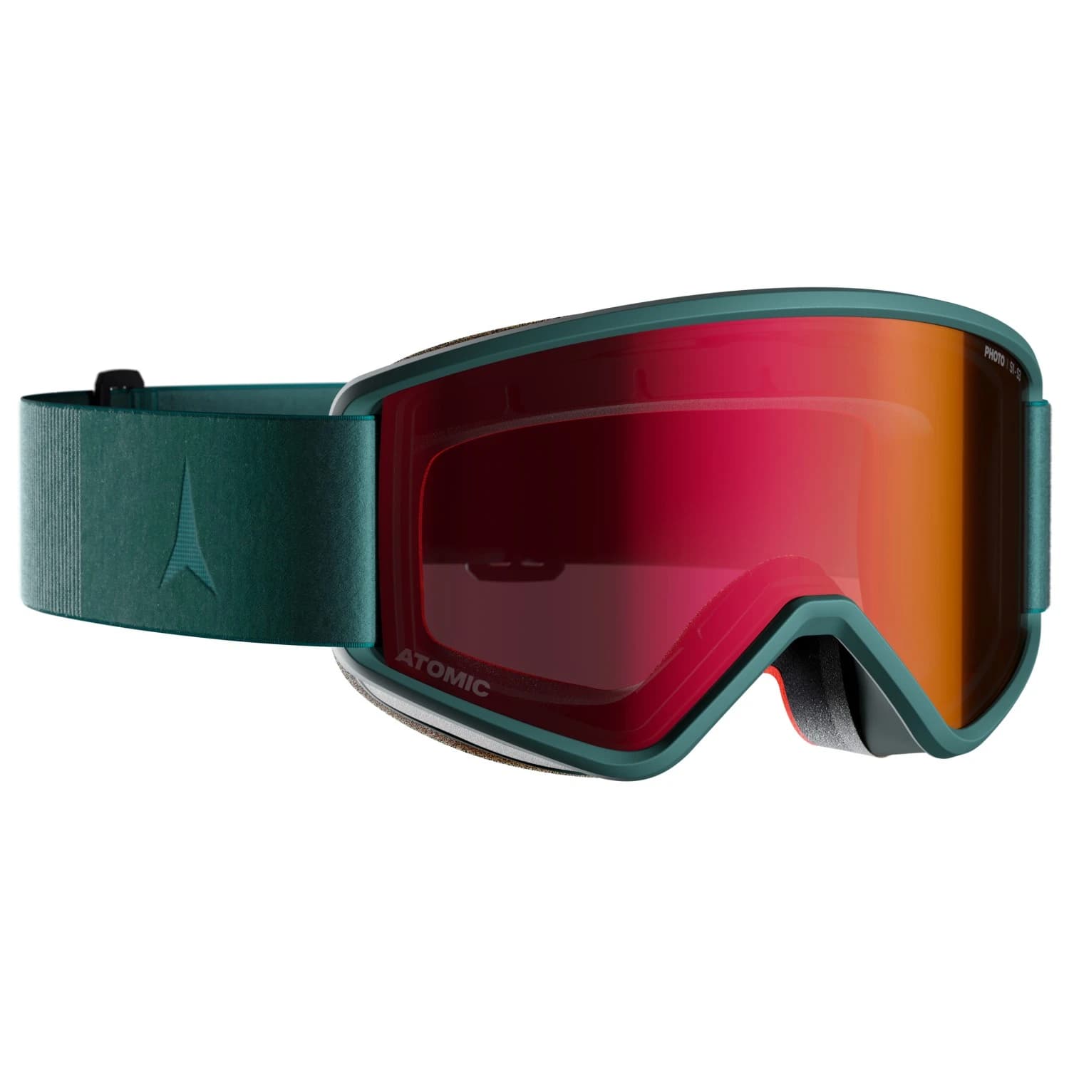 Ски маска Atomic Savor M Photochromic S1-3 Ski goggles - Dark Slate / Red Photo