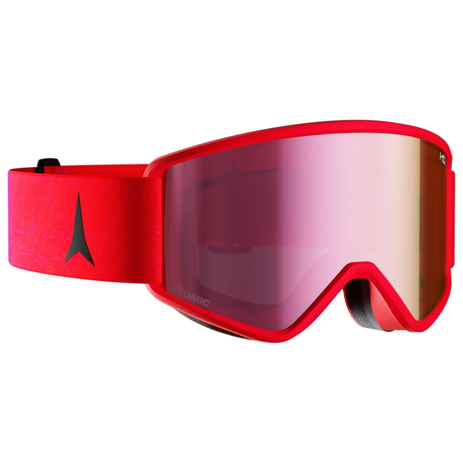 Ски маска Atomic Savor WC L HD S2 + Yellow Blue HD + Clear Lens Ski goggles - Red Tension / Pink Copper HD