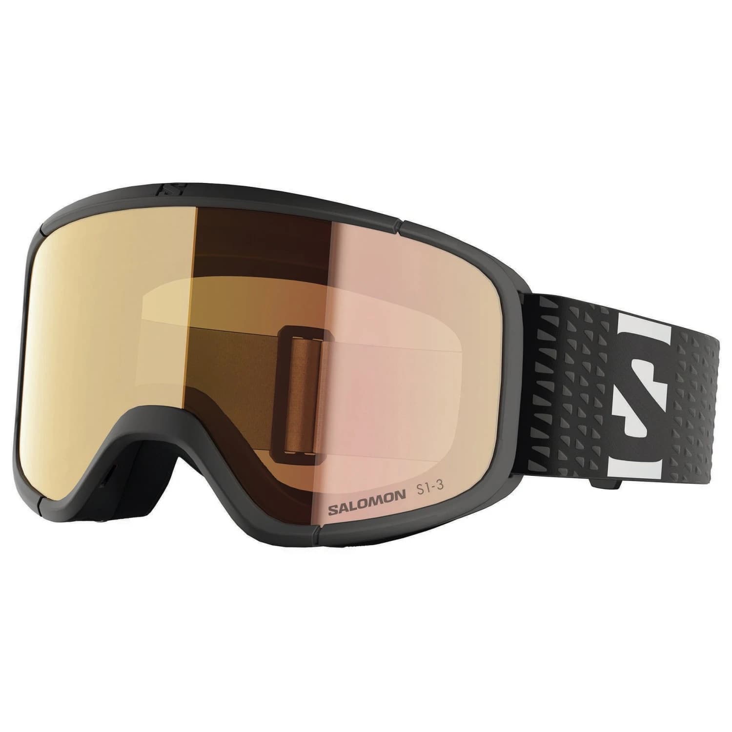 Ски маска Salomon Aksium 2.0 S Photochromic S1-3 Ski goggles - Black / Photo Red