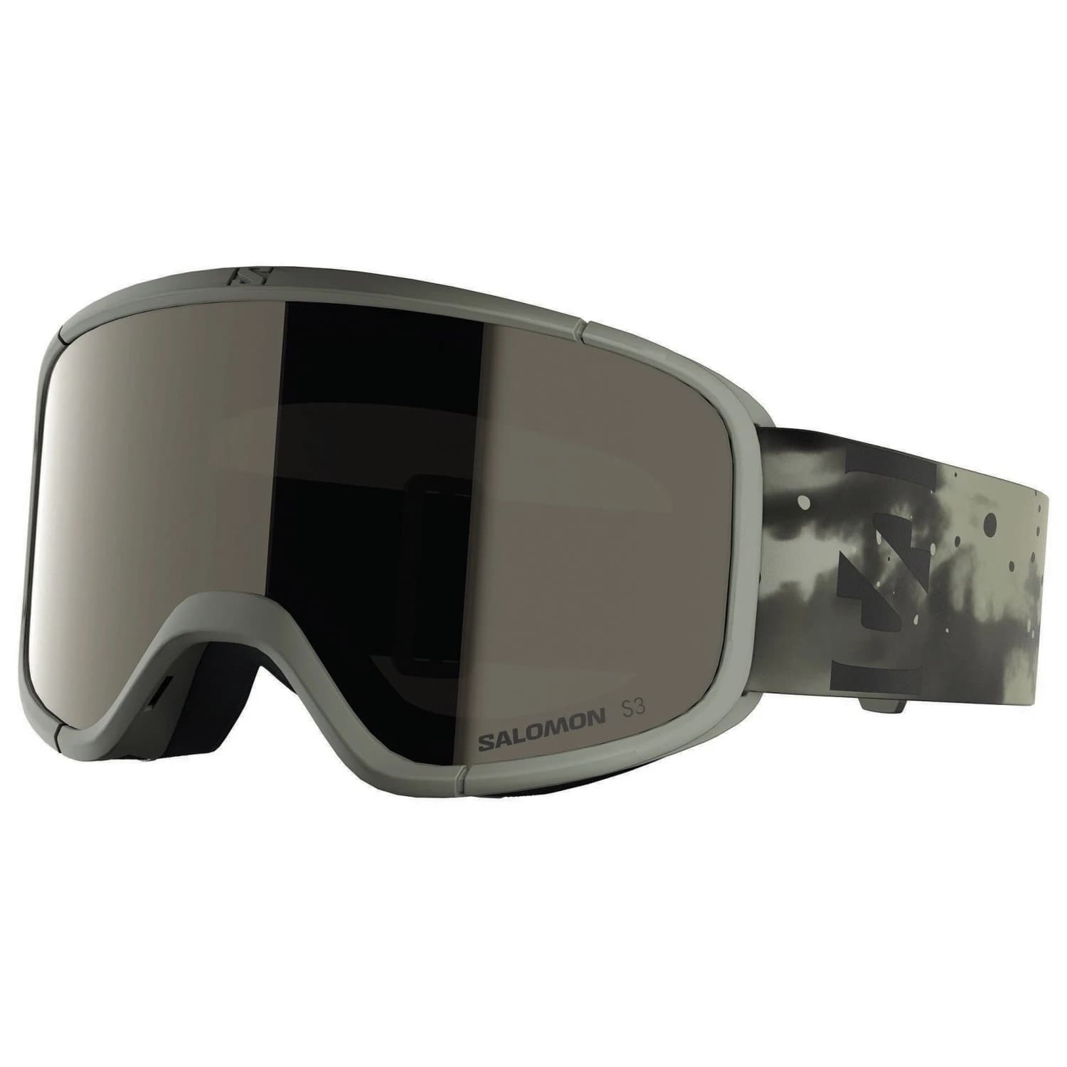 Ски маска Salomon Aksium 2.0 S S3 Ski goggles - Castor Gray / Black