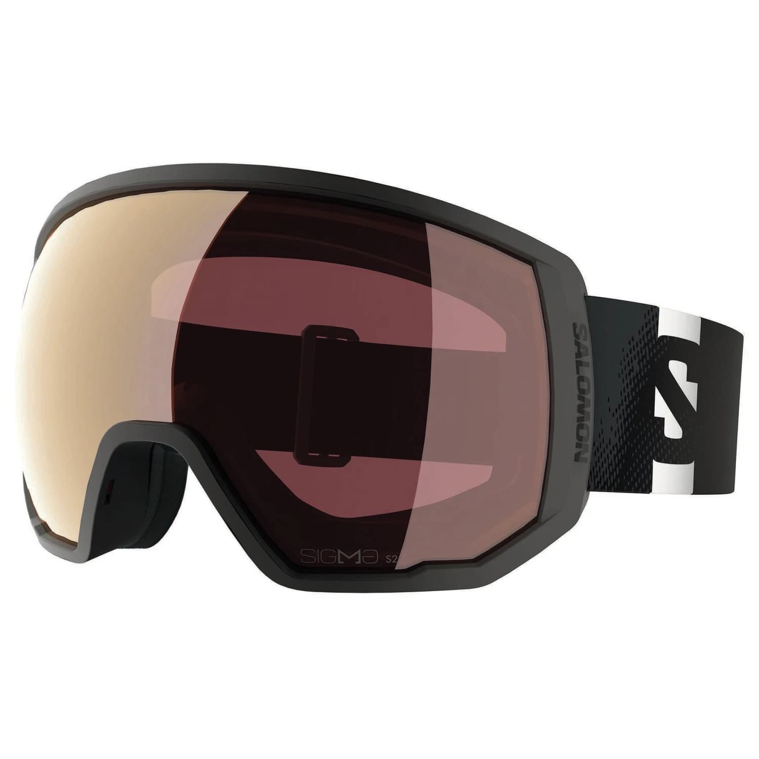 Ски маска Salomon Radium Pro Outline Sigma S2 + S1 Ski goggles - Black / Copper