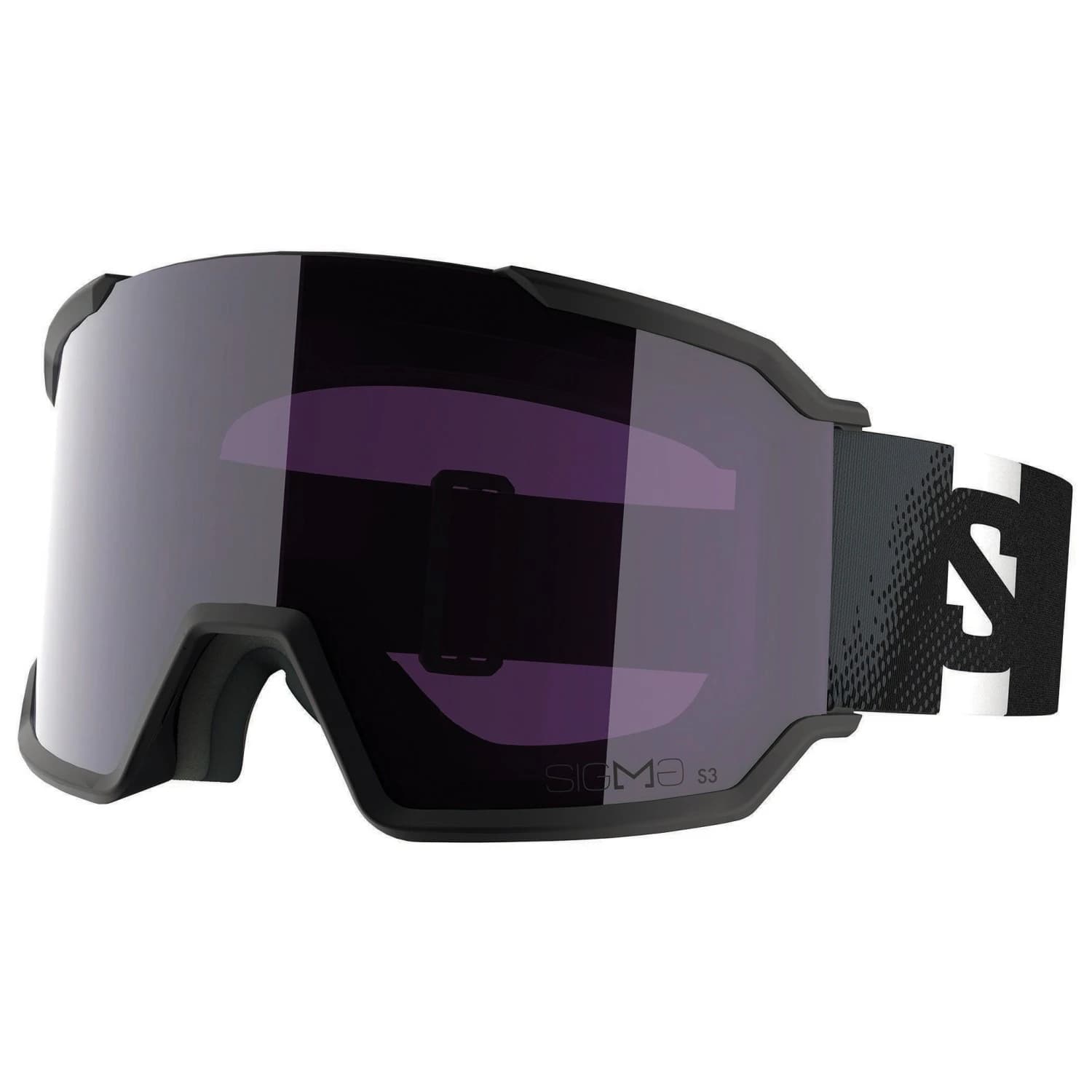 Ски маска Salomon S/View 3 Sigma S3 Ski goggles - Black / Sky Blue