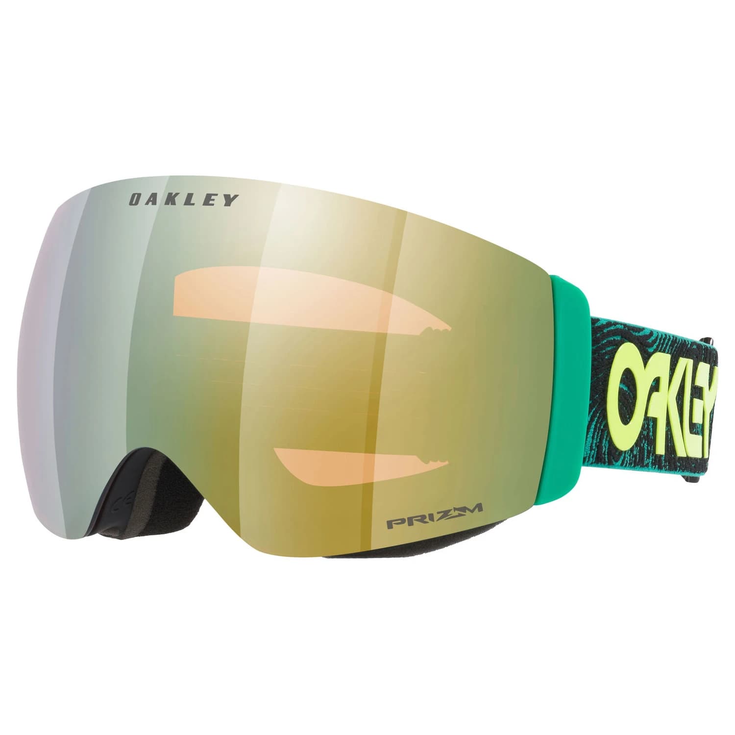 Ски маска Oakley Flight Deck Pro Prizm S3 Ski goggles - Celeste Fingerprint B1B / Prizm Sage Gold