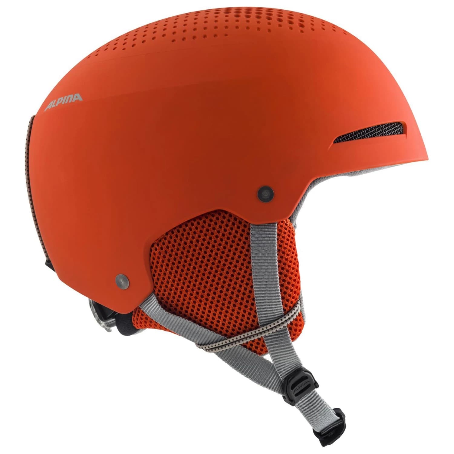 Детска ски каска Alpina Kid's Zupo Ski helmet - Pumpkin Orange Matt