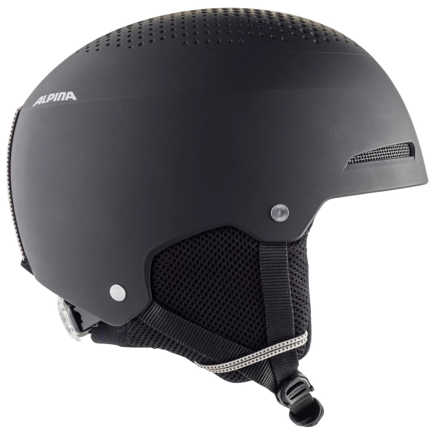 Детска ски каска Alpina Kid's Zupo Ski helmet - Black Matt