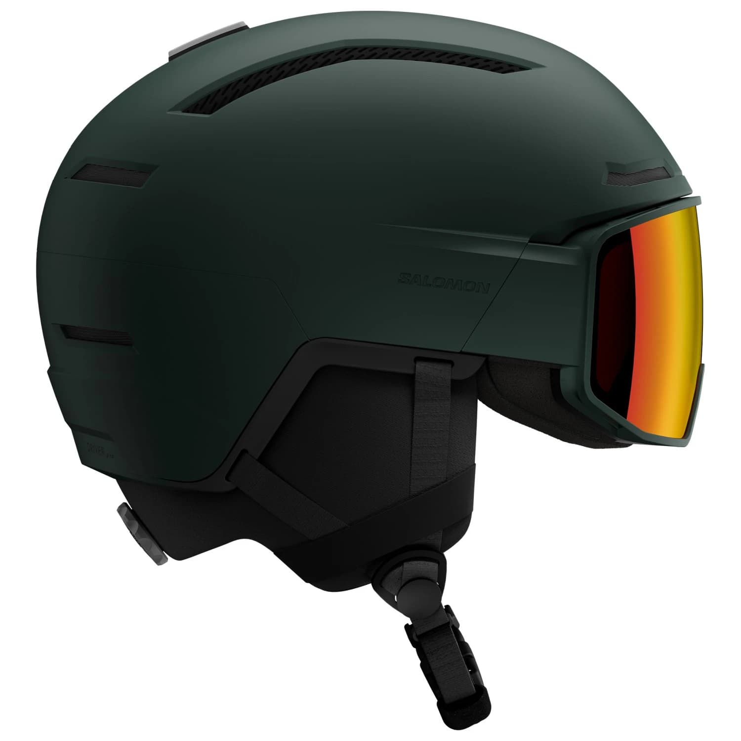 Ски каска Salomon Driver Pro Sigma Cat. 2 Ski helmet - Green Gables / Poppy Red