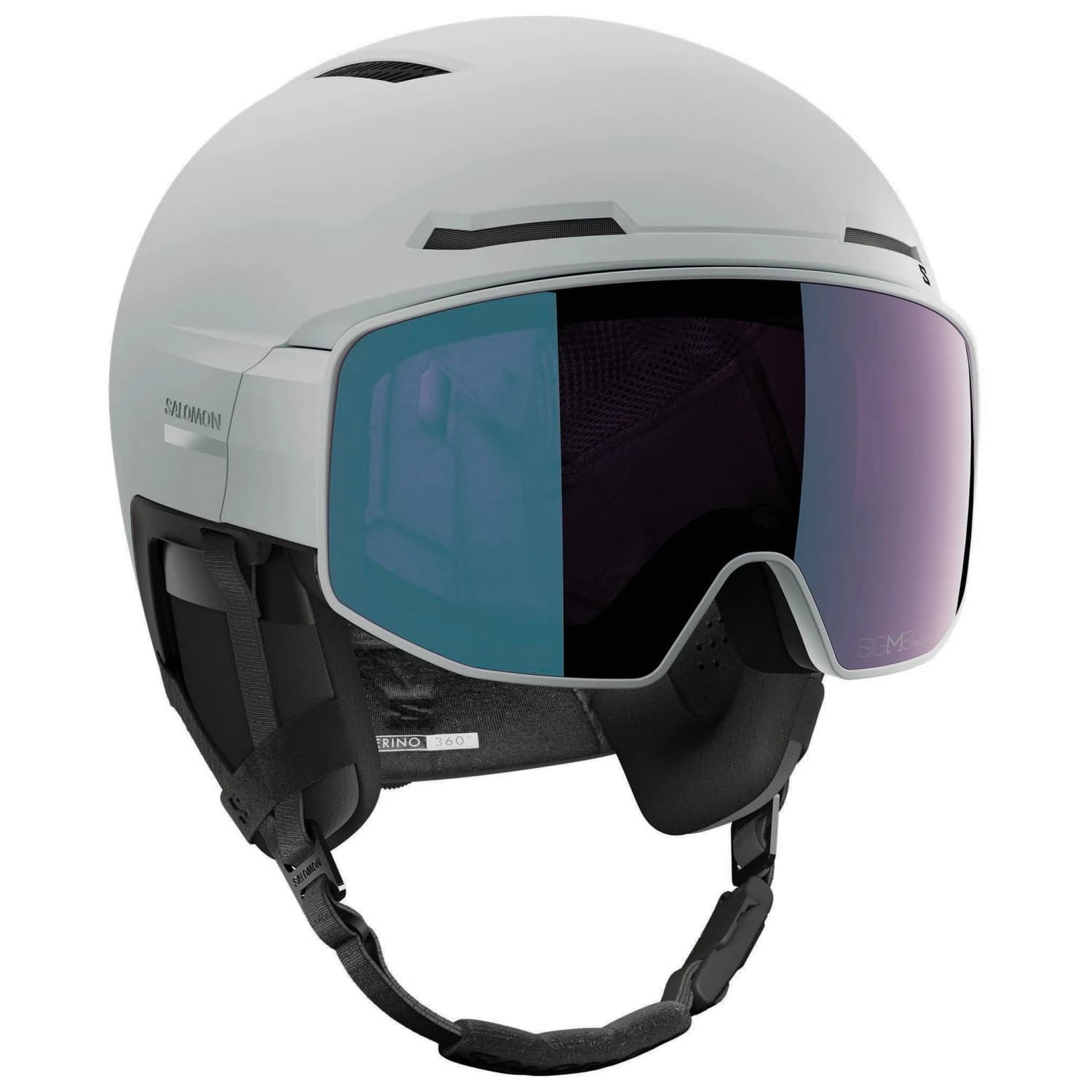 Ски каска Salomon Driver Prime Sigma Photo Mips Cat. 1-3 VLT 18-51% Ski helmet - Ice Flow / Sky Blue