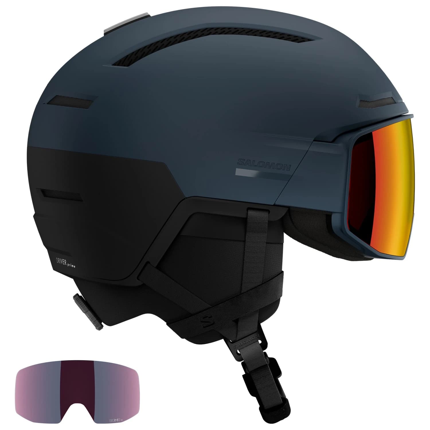 Ски каска Salomon Driver Prime Sigma Plus Mips C2 (23%) + C2 (27%) Ski helmet - Dress Blue