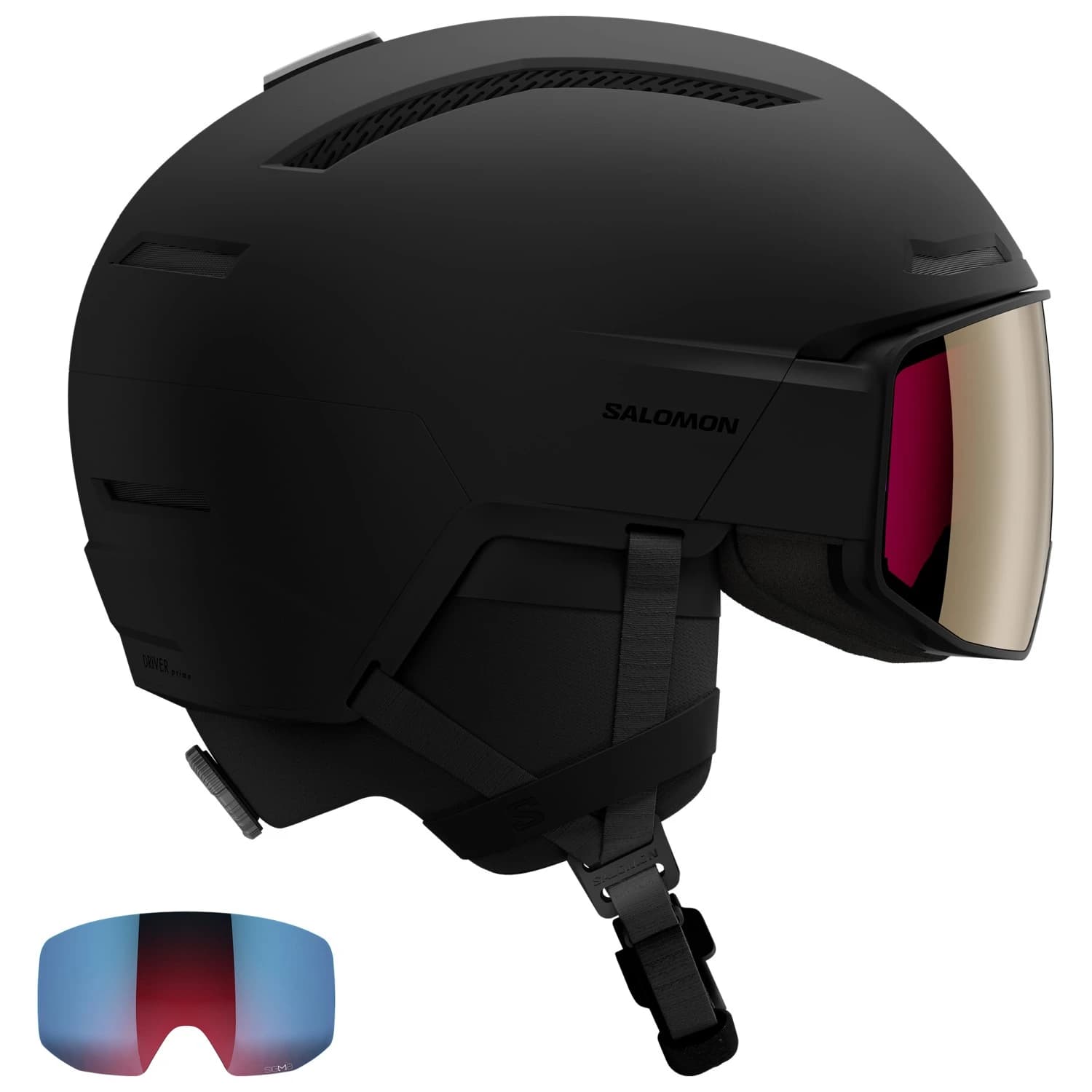 Ски каска Salomon Driver Prime Sigma Plus Mips C3 (13%) + C2 (27%) Ski helmet - Black