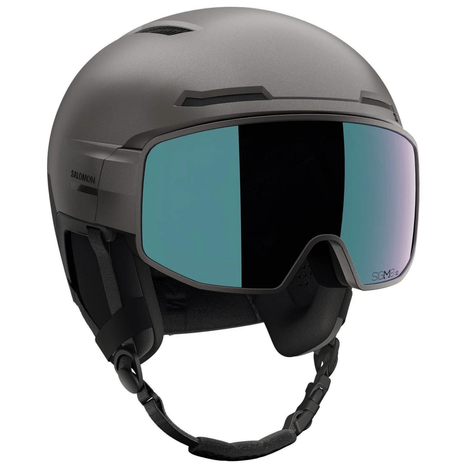 Ски каска Salomon Driver Pro Sigma Mips Cat. 3 VLT 15% Ski helmet - Beluga / Black / Sky Blue
