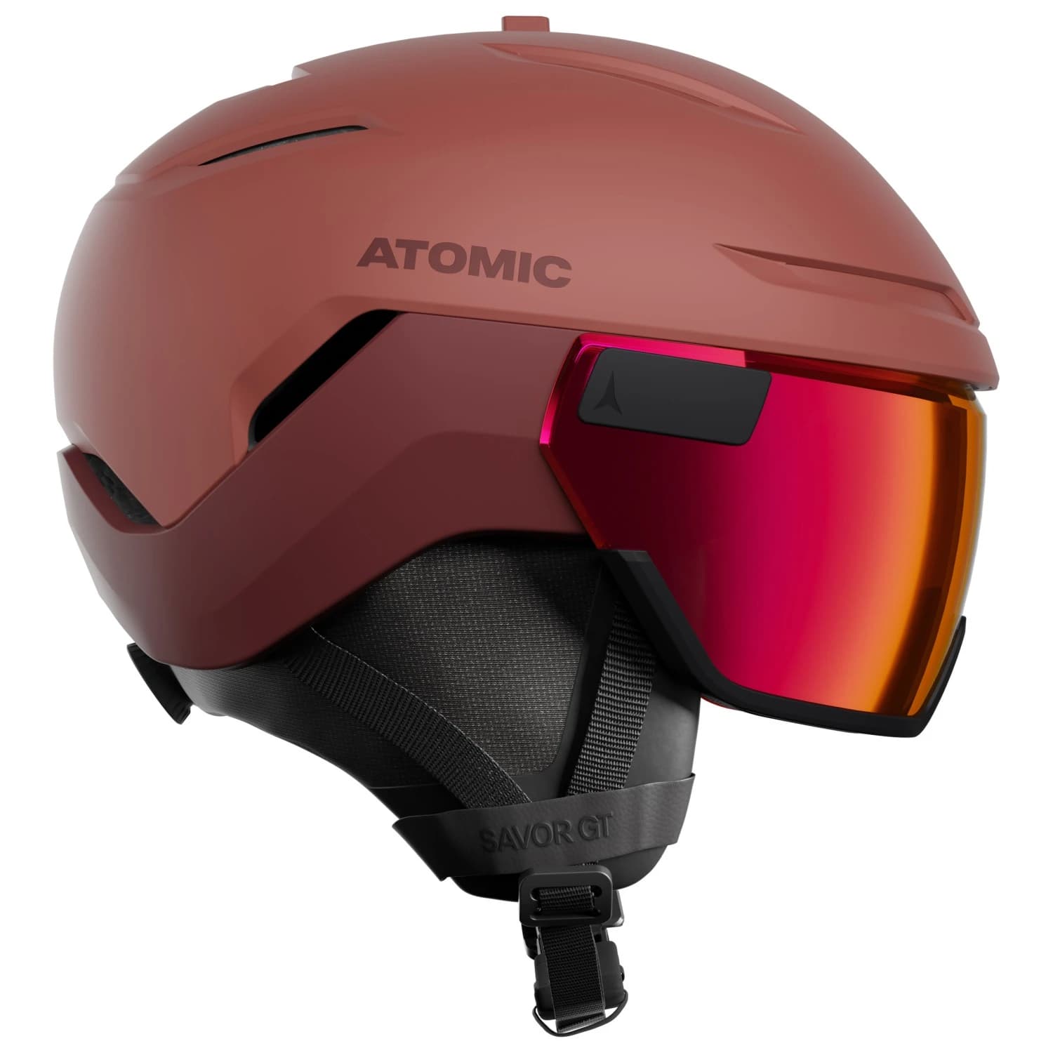 Ски каска Atomic Savor GT Visor HD S2 Ski helmet - Redwood / Red HD