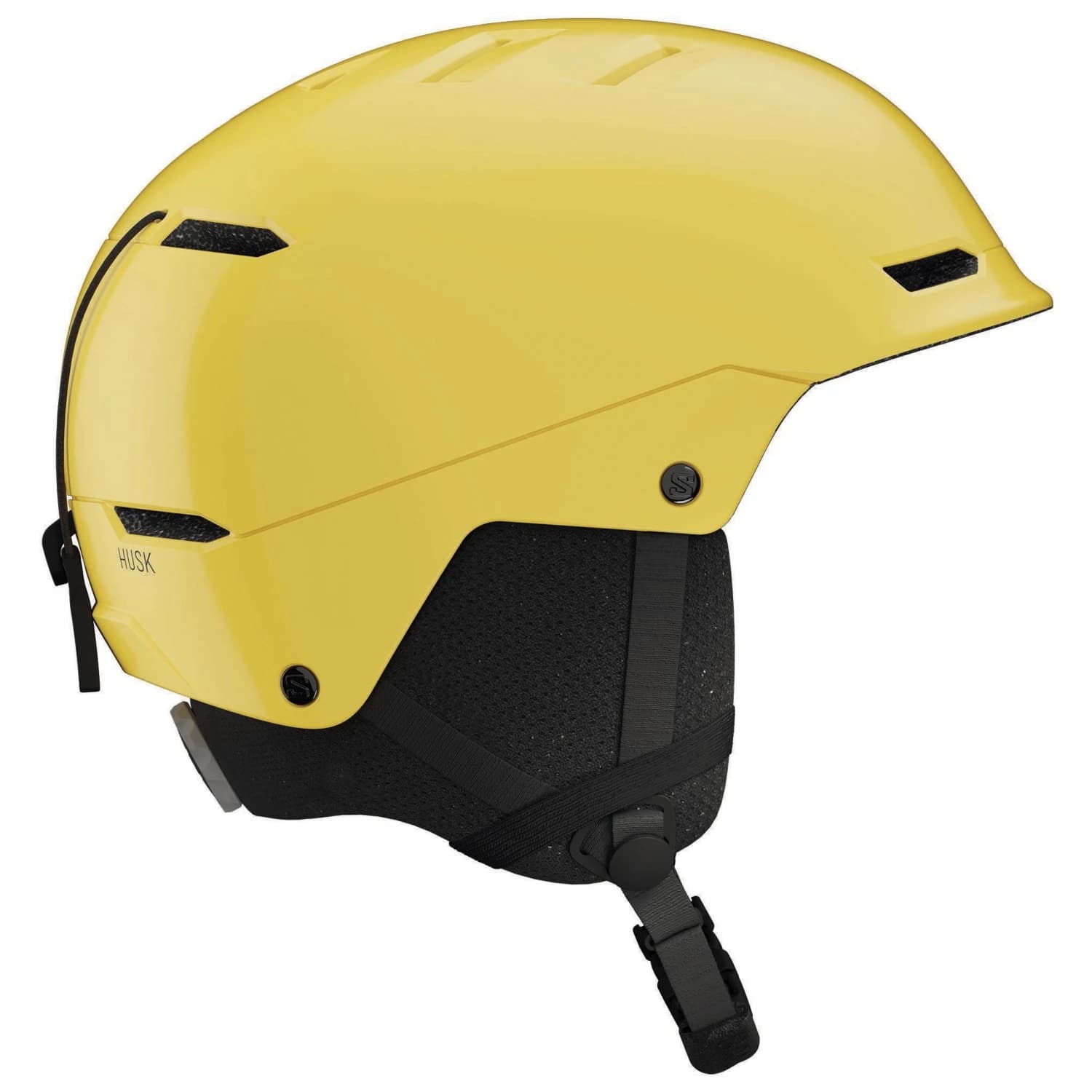 Детска ски каска Salomon Kid's Husk Ski helmet - Vibrant Yellow
