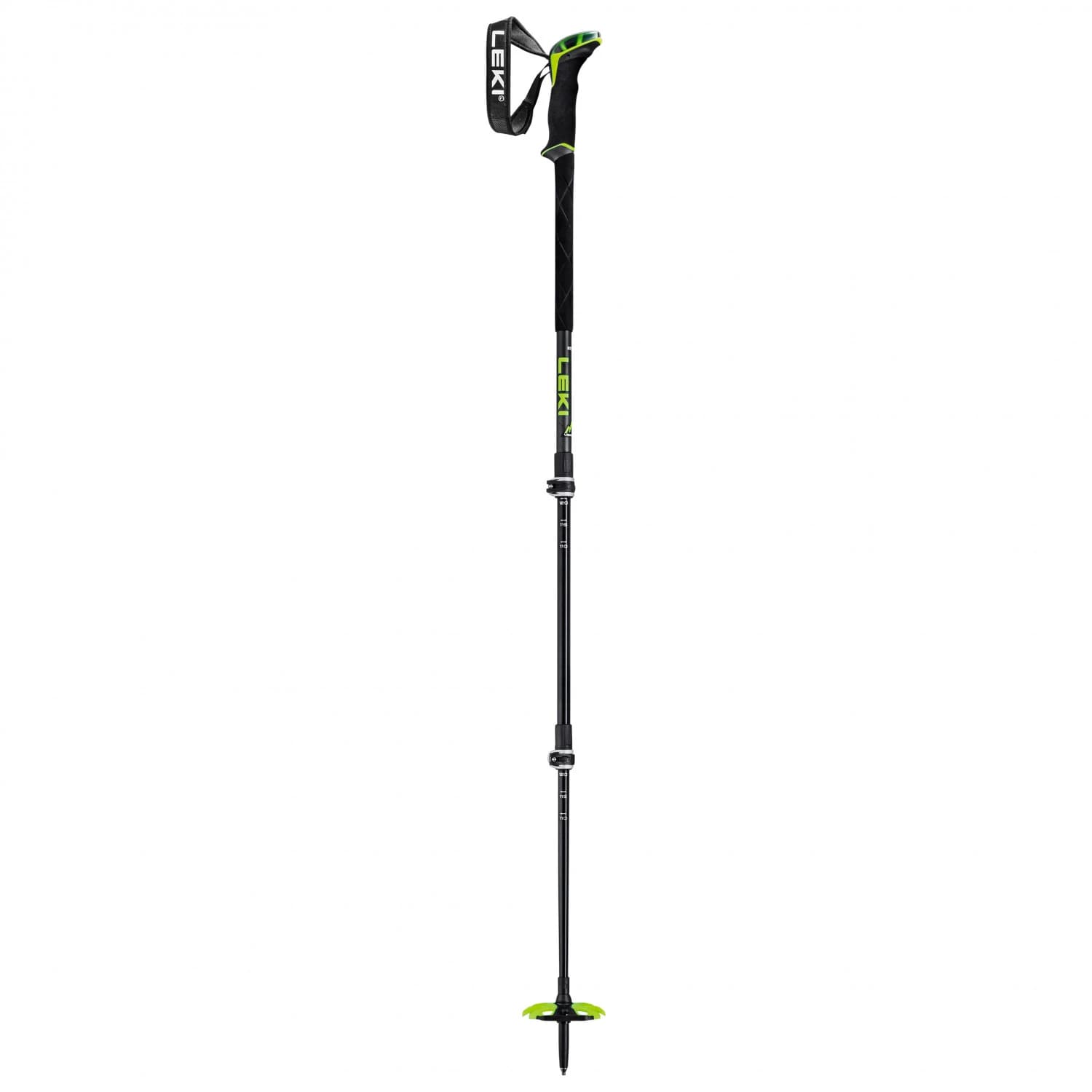 Щеки за ски-туринг Leki Guide 3 Ski touring poles - Black / Neon Yellow / Dark Anthracite
