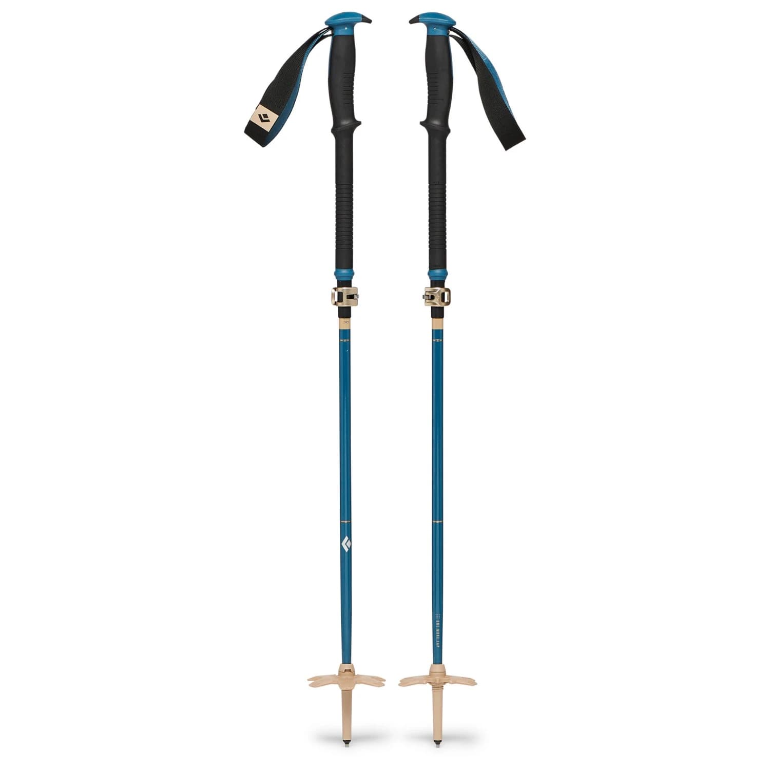 Щеки за ски-туринг Black Diamond Traverse Compactor Ski Poles Ski touring poles - Creek Blue