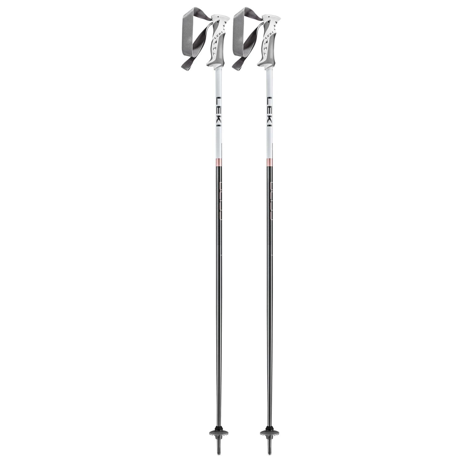 Дамски ски щеки Leki Women's Bliss Ski poles - Silver Grey / White / Roségold