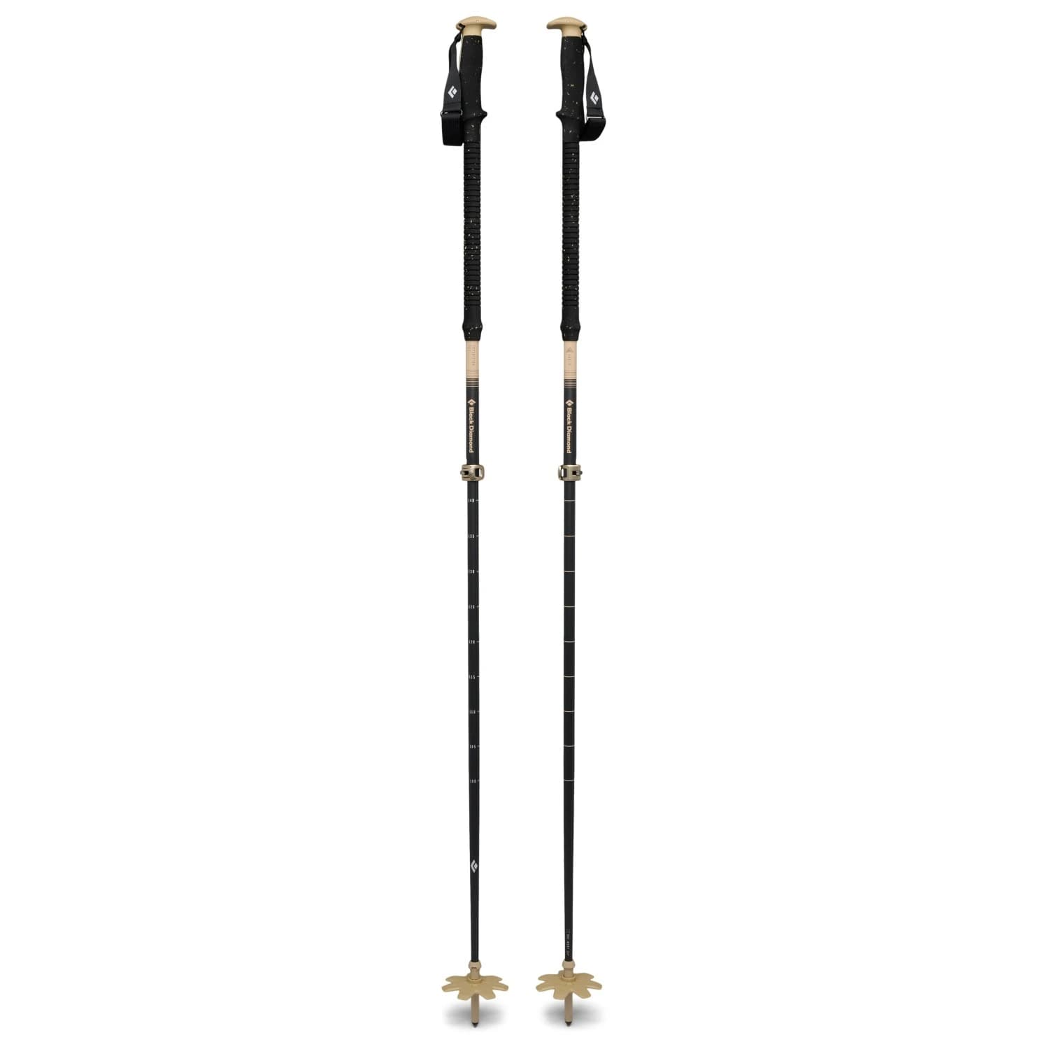 Щеки за ски-туринг Black diamond Expedition Carbon Pro Ski Poles Ski touring poles - Khaki