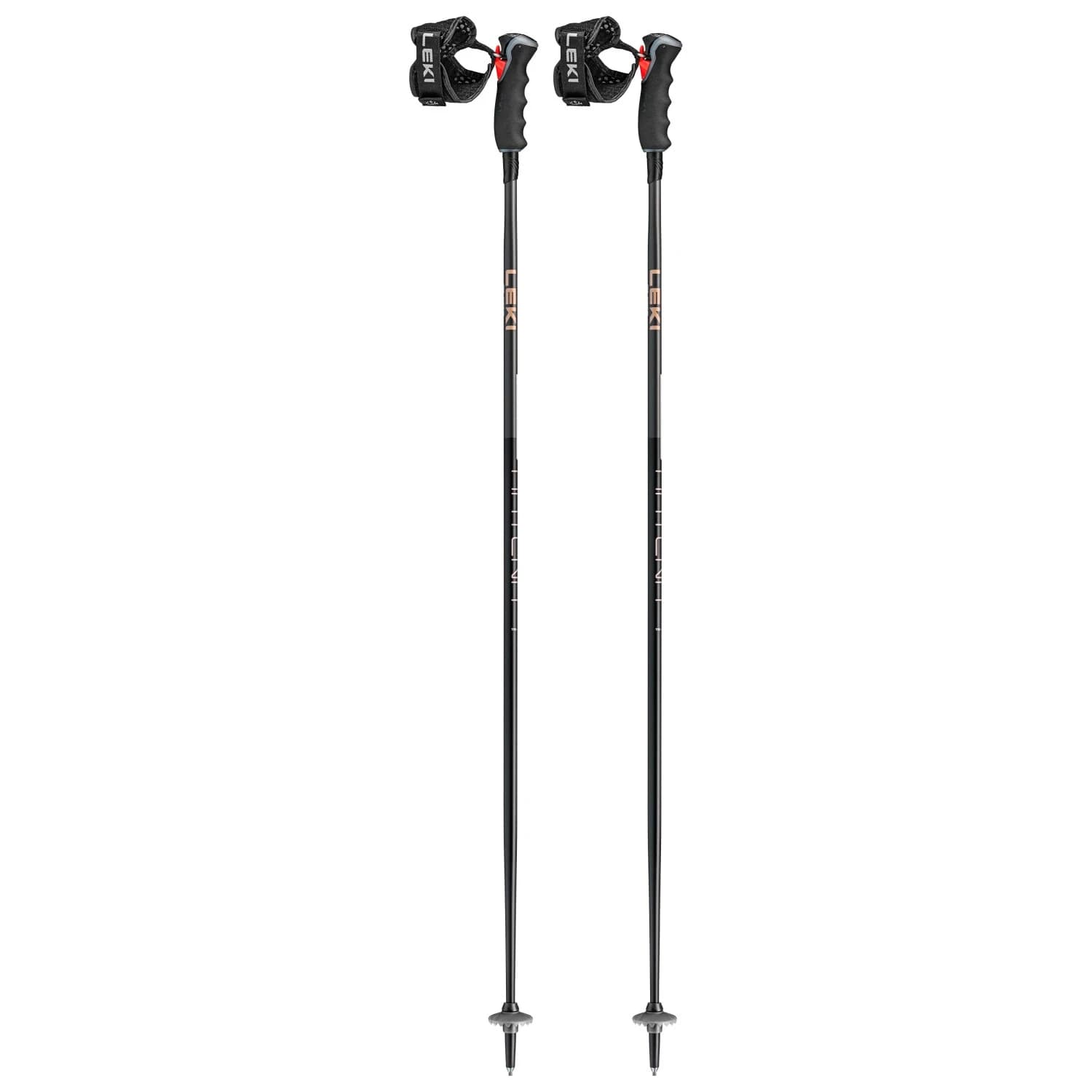 Ски щеки Leki Artena Airfoil 3D Ski poles - Black / Dark Anthracite / Roségold