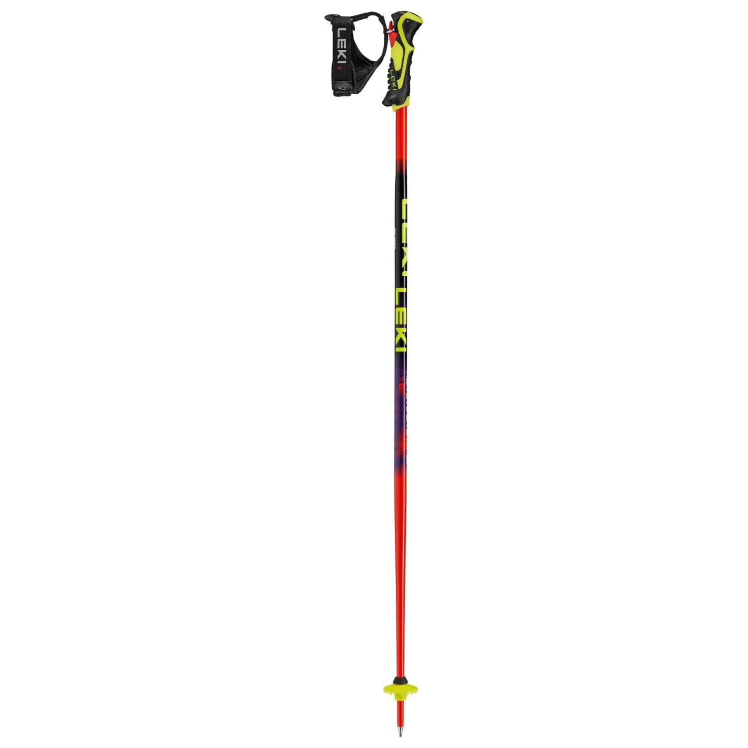 Ски щеки Leki WCR Evo Lite SL TR Ski poles - Bright Red / Violet / Neon Yellow