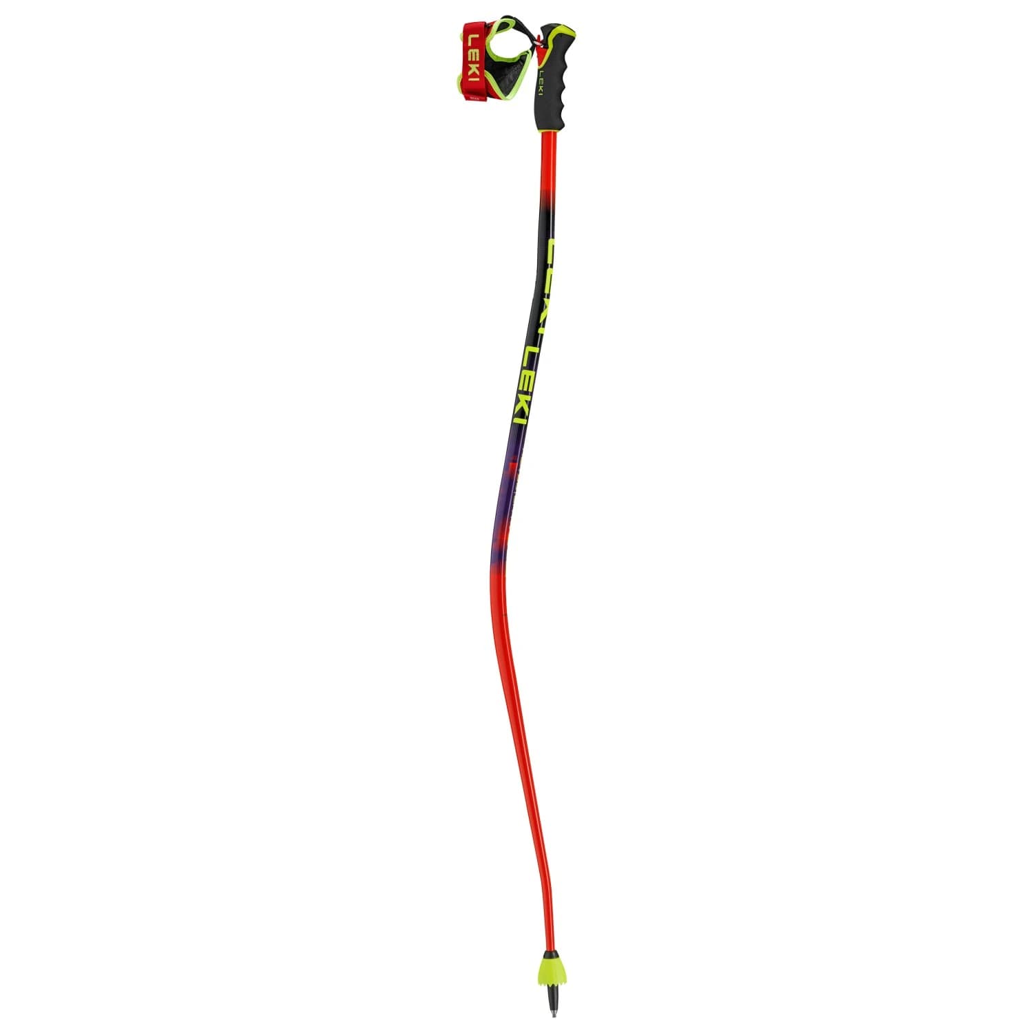 Ски щеки Leki WCR SG/DH TR Ski poles - Bright Red / Violet / Neon Yellow