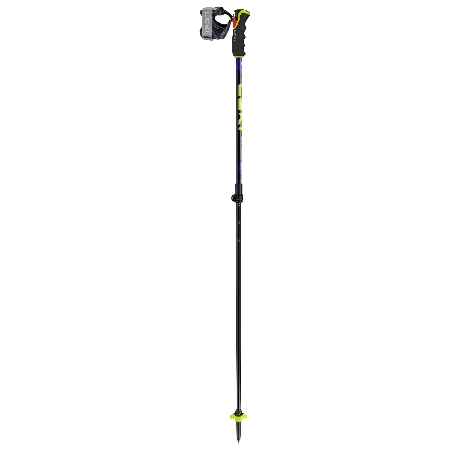Ски щеки Leki Wyldbird Vario TR Ski poles - Bright Violet / Dark Violet / Neon Yellow
